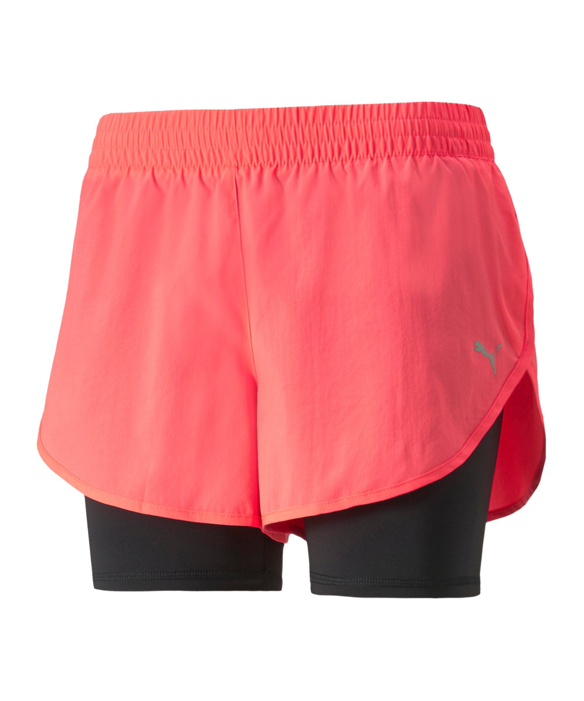 PUMA Laufshorts 2 in 1 Run Short Damen