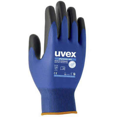 Uvex Arbeitshandschuhe uvex phynomic WET 6006009 Arbeitshandschuh Größe (Handschuhe): 9 EN 3