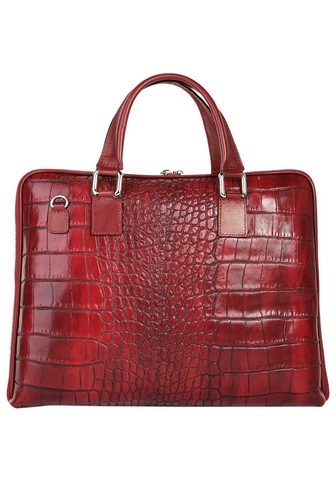  Samantha Look Aktentasche echt Leder p...