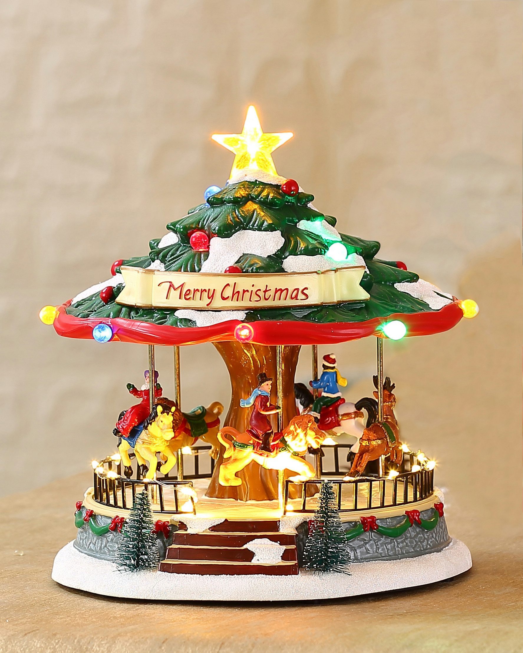Musicboxworld Spieluhr Spieluhr - Weihnachtskarussell