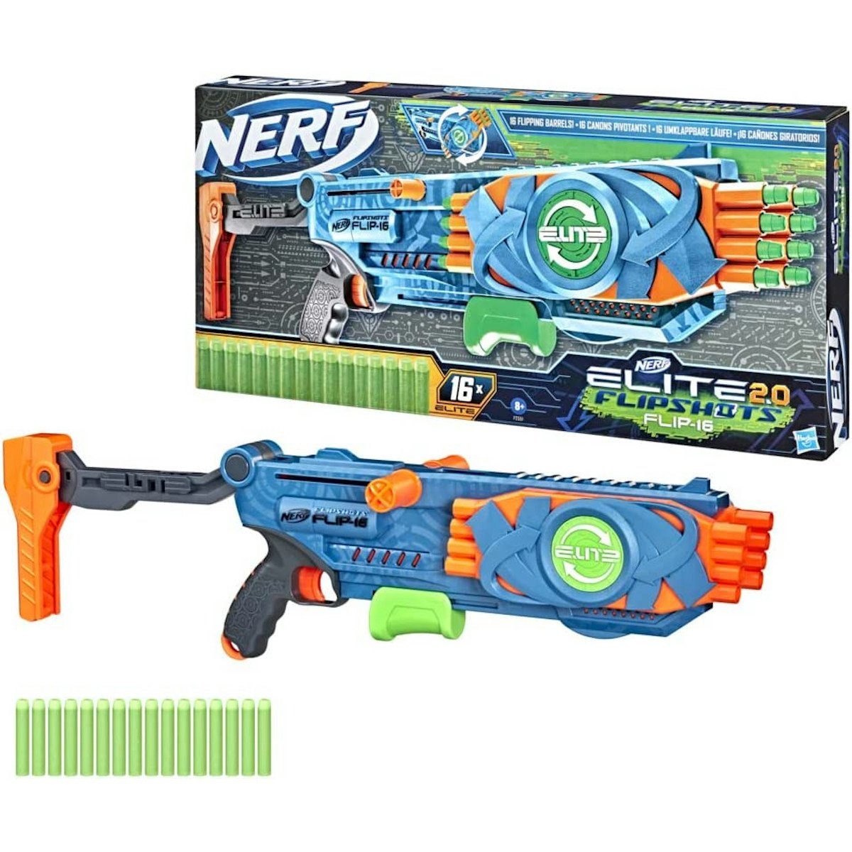 Hasbro Blaster NERF - Elite 2.0 Flip 16