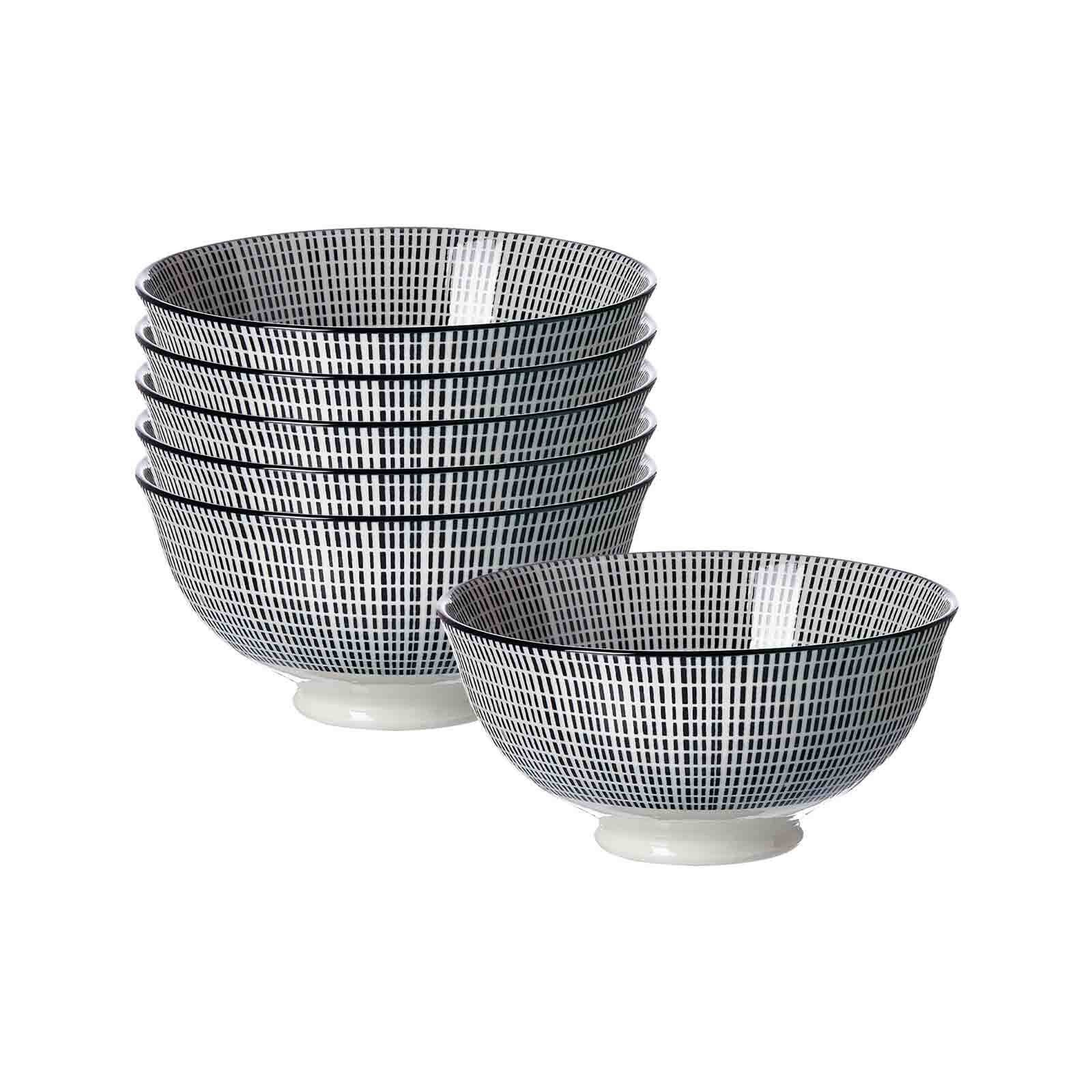 Schale Takeo Stripes Servierschalen ø 12 cm 6er Set