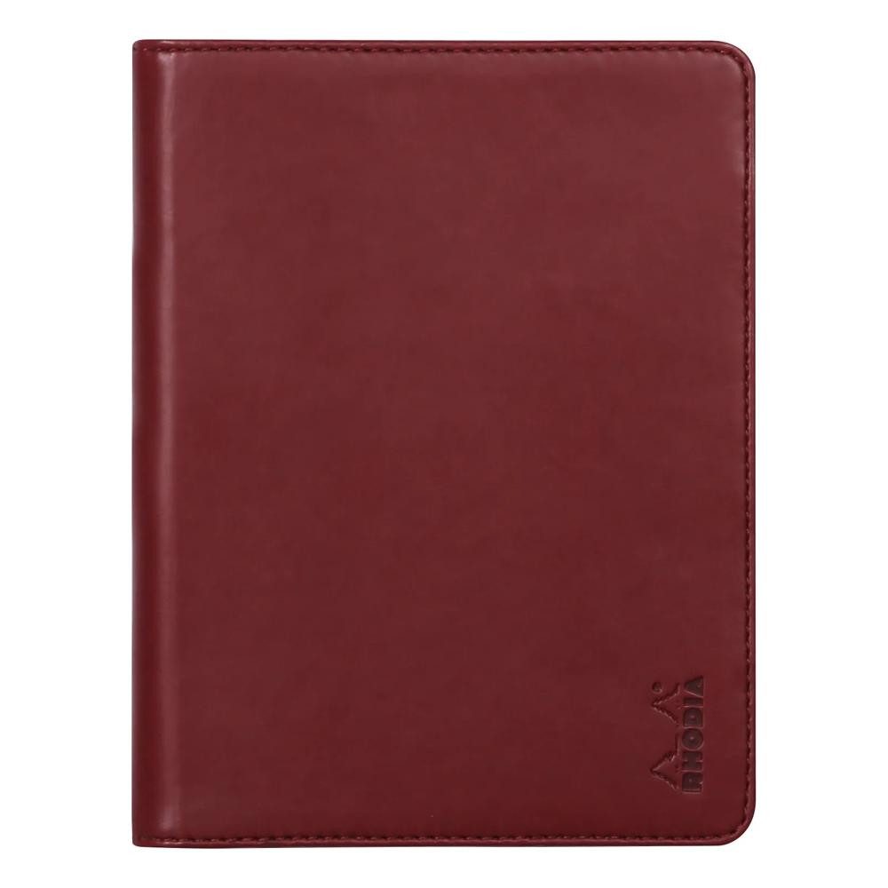 Rhodia Konferenzmappe Rhodia Rhodia Etui f. Block/Buch A6 weinrt