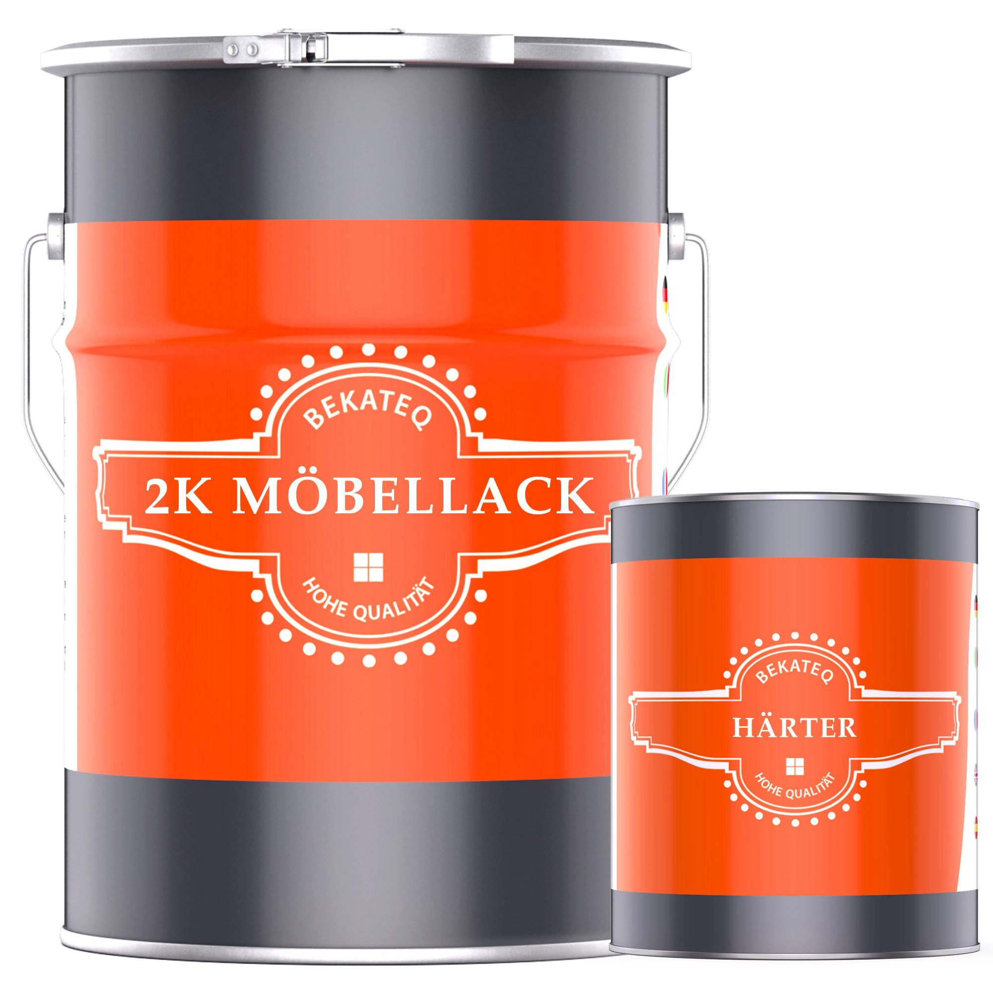 BEKATEQ Holzlack LS-253 2K PU Möbellack, Klarlack, Parkettlack, Holzversiegelung, Bootslack