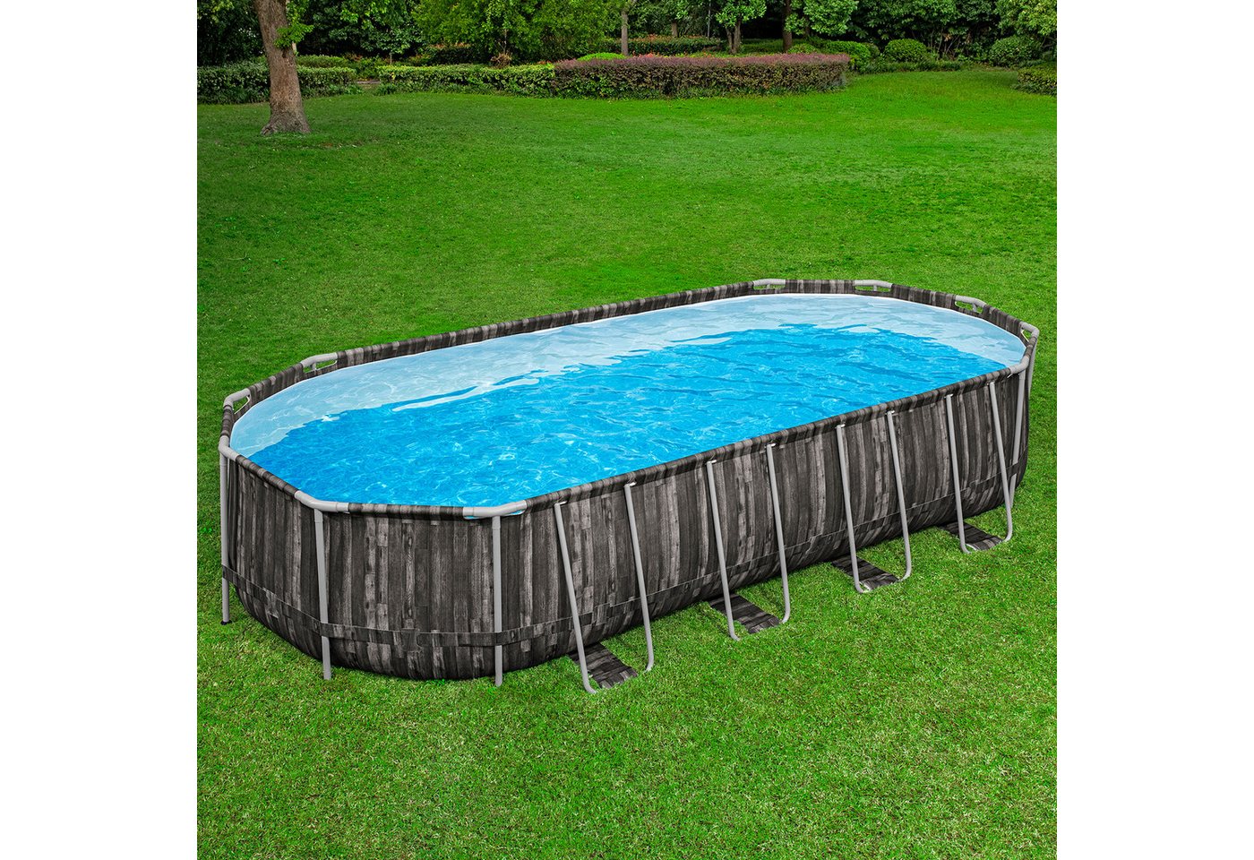 Thumbnail - Bestway Framepool Power Steel™ Frame Pool Komplett-Set mit Filterpumpe 732 x 366 x 132