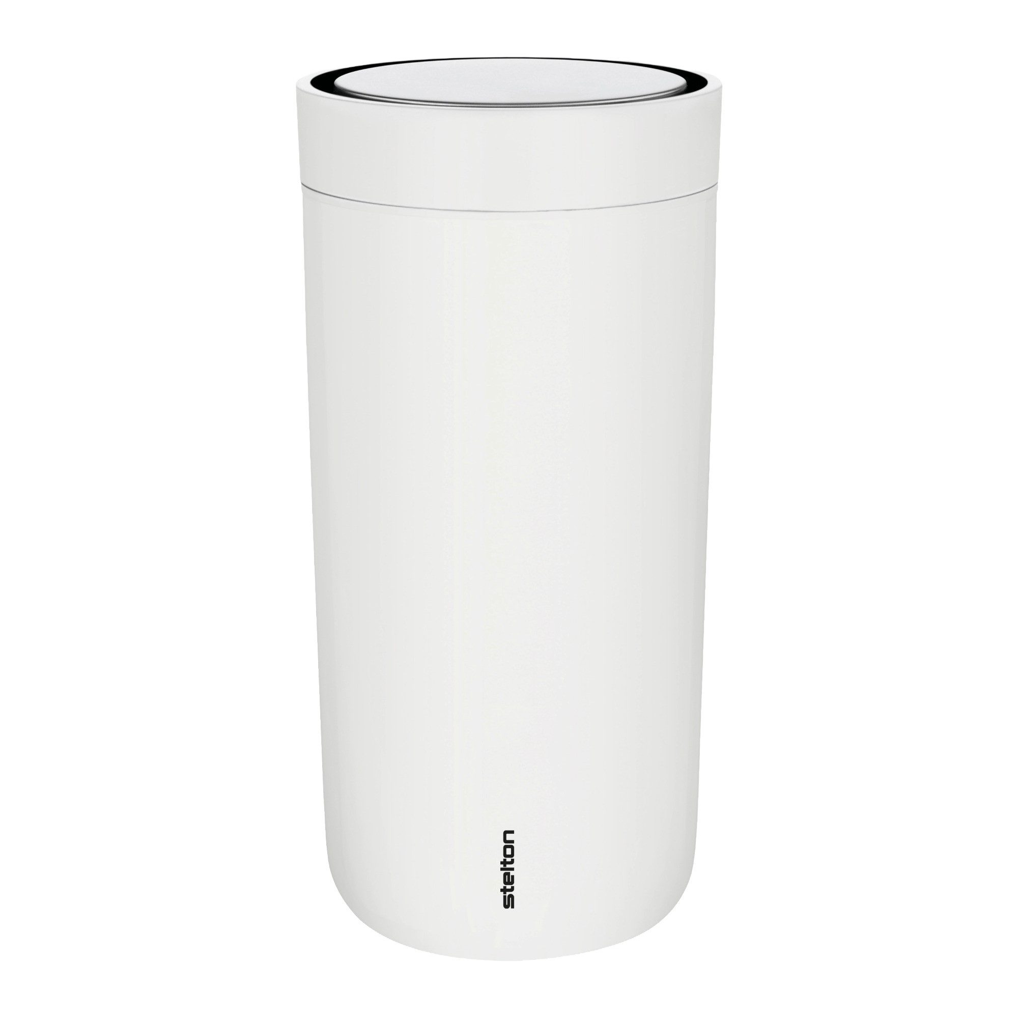 Stelton Thermobecher Stelton To Go Click Thermobecher 0.4 l, Silikon, Edelstahl, Pp-Kunststoff