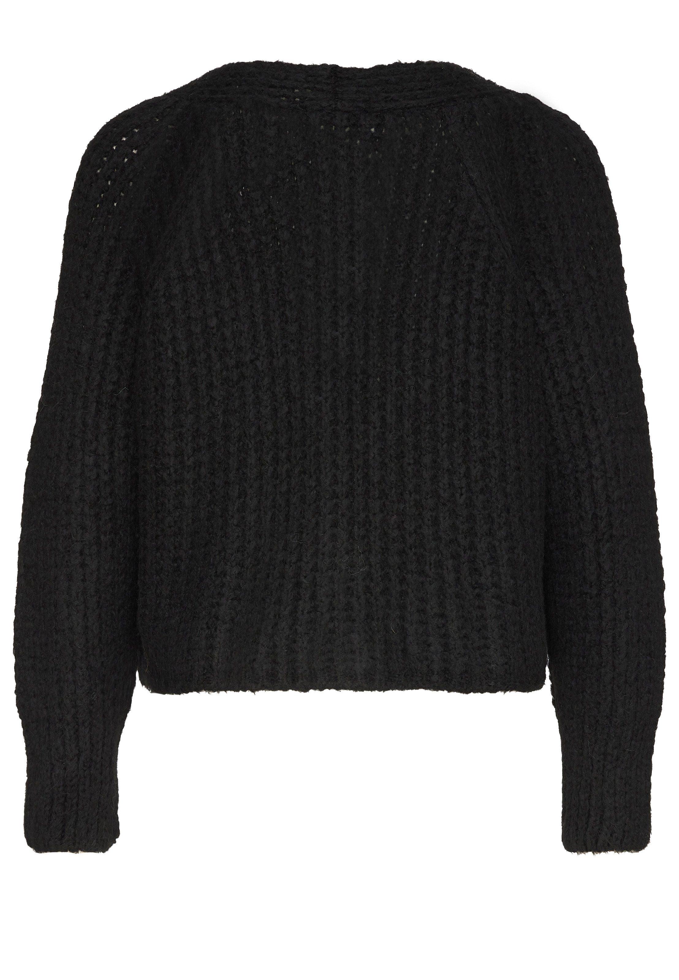 Decay Strickjacke mit femininem V-Ausschnitt