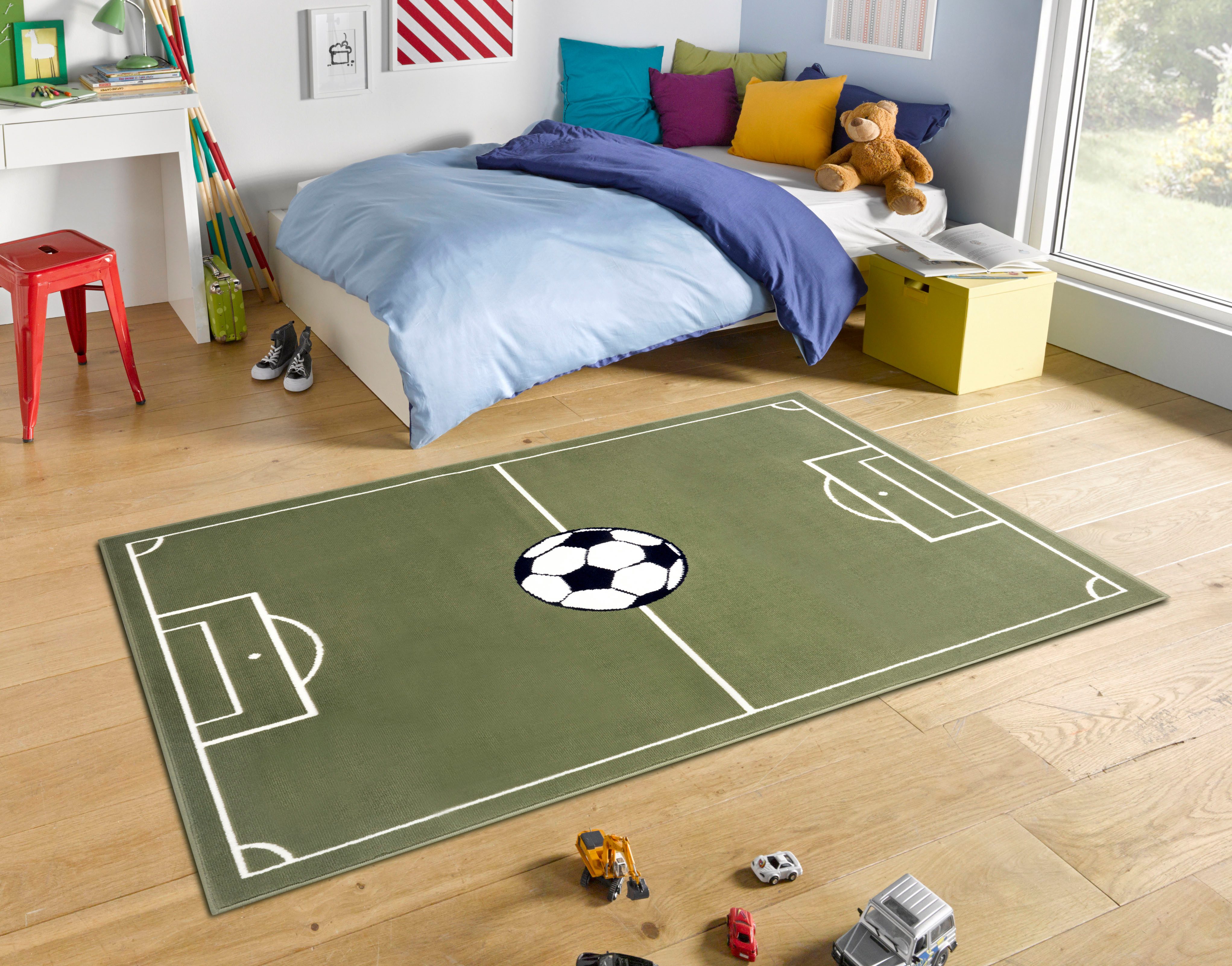 HANSE Home Teppich "Estadio" rechteckig 8 mm Höhe Kinderteppich, Spielteppi günstig online kaufen