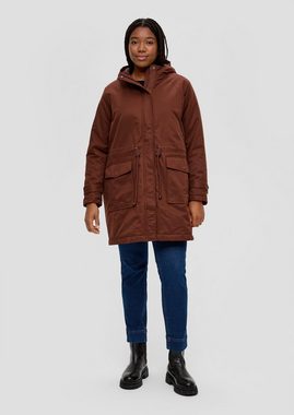 TRIANGLE Outdoorjacke Lässiger Parka aus Baumwollmix