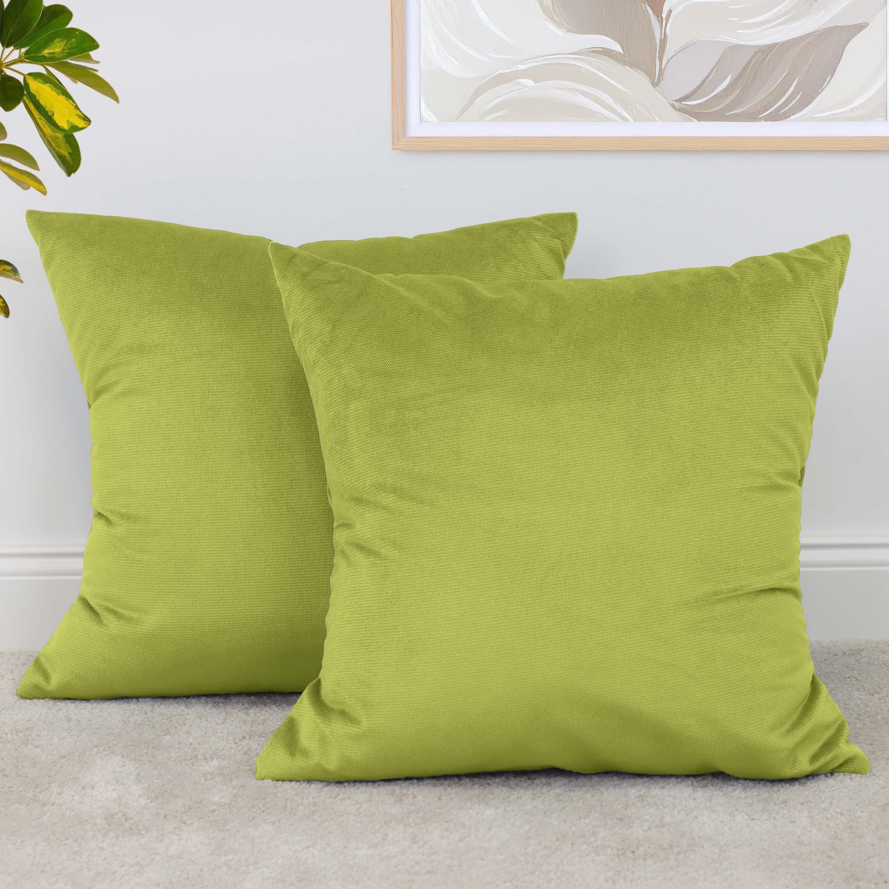 Amilian Dekokissen 2er Set - Kissen mit Füllung und Bezug - Sofakissen, Zie günstig online kaufen