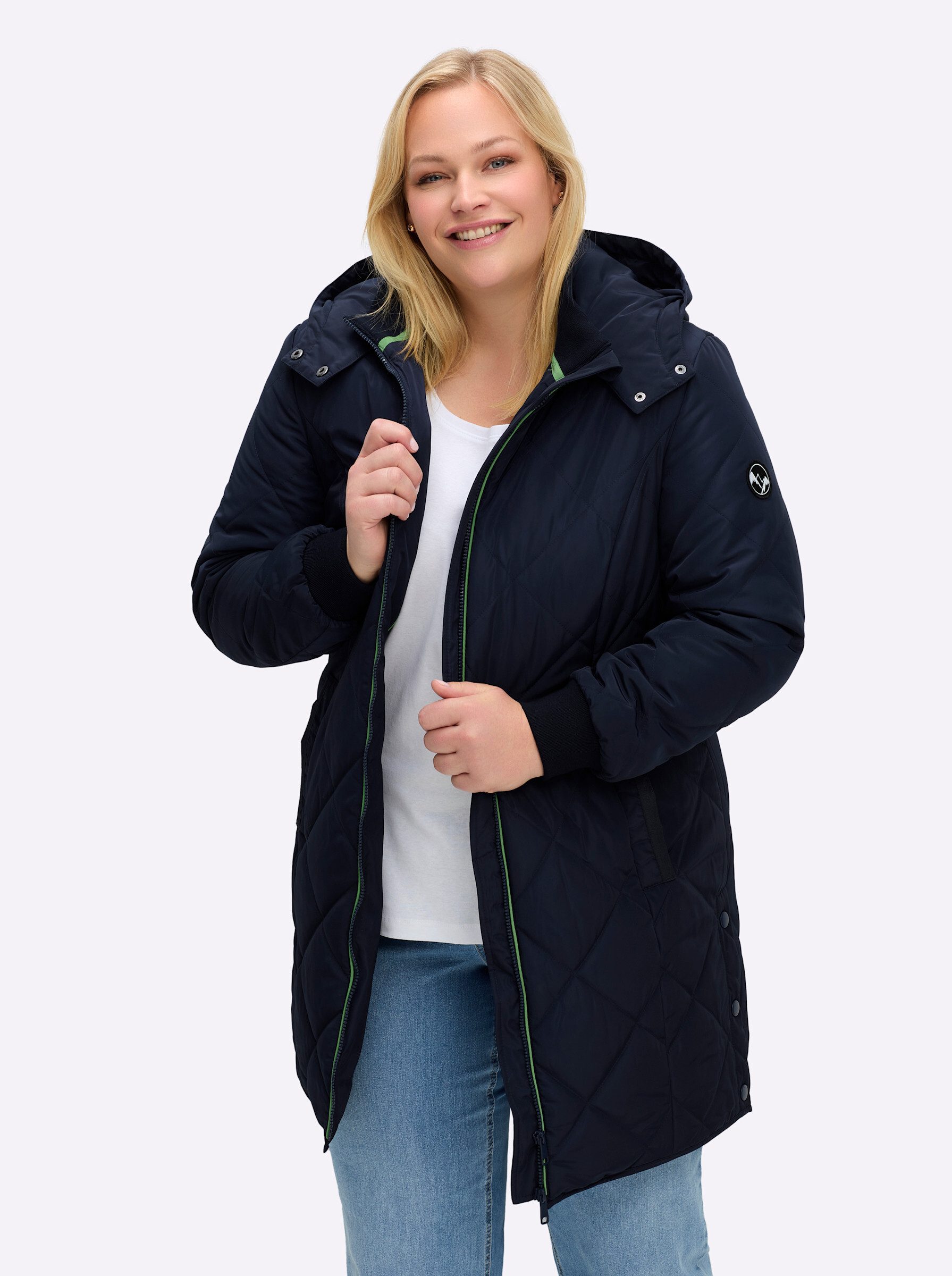 Sheego Allwetterjacke Steppjacke . günstig online kaufen