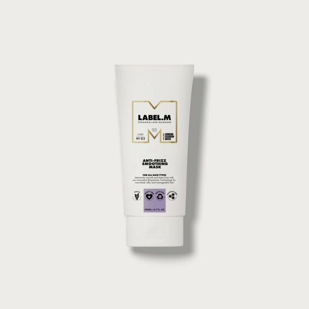 Label.m Haarkur Anti-Frizz Glättende Maske 200 ml