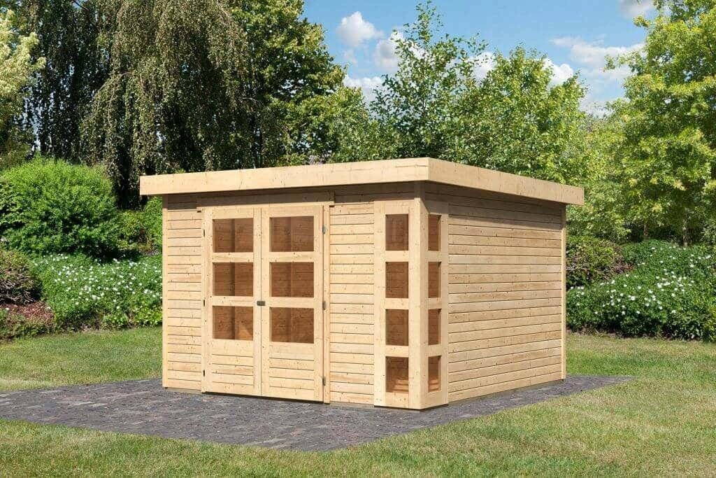 Karibu Gartenhaus Gartenhaus 338x341 cm Karibu Woodfeeling BxT: 6, Kerko