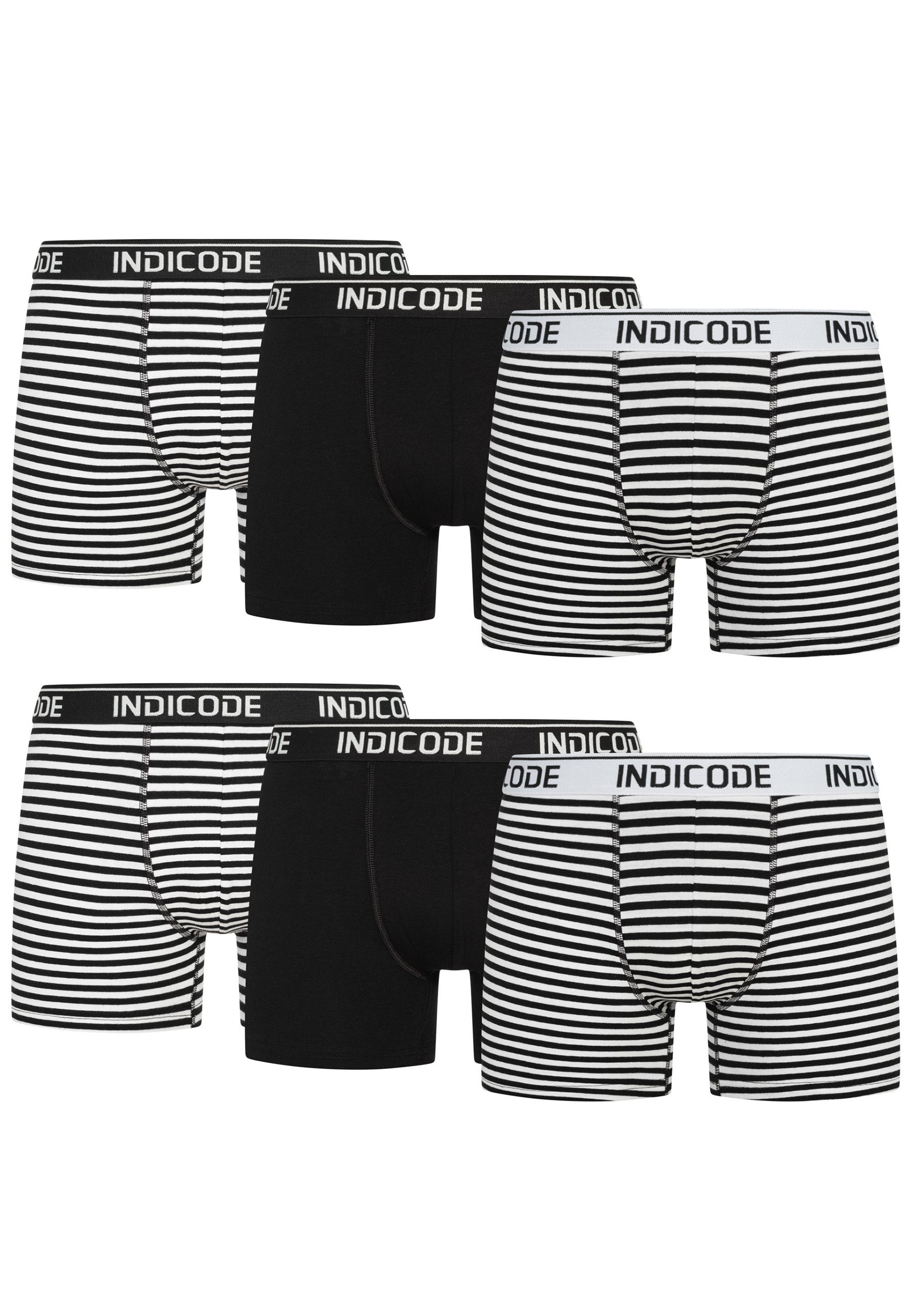 Boxershorts Black mix INMilano Indicode