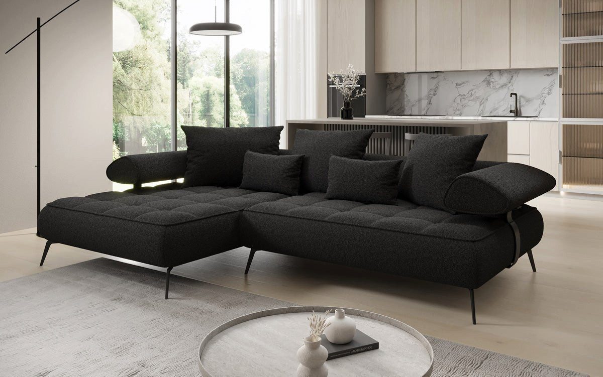 Luxusbetten24 Schlafsofa Designer Sofa Sydney L günstig online kaufen
