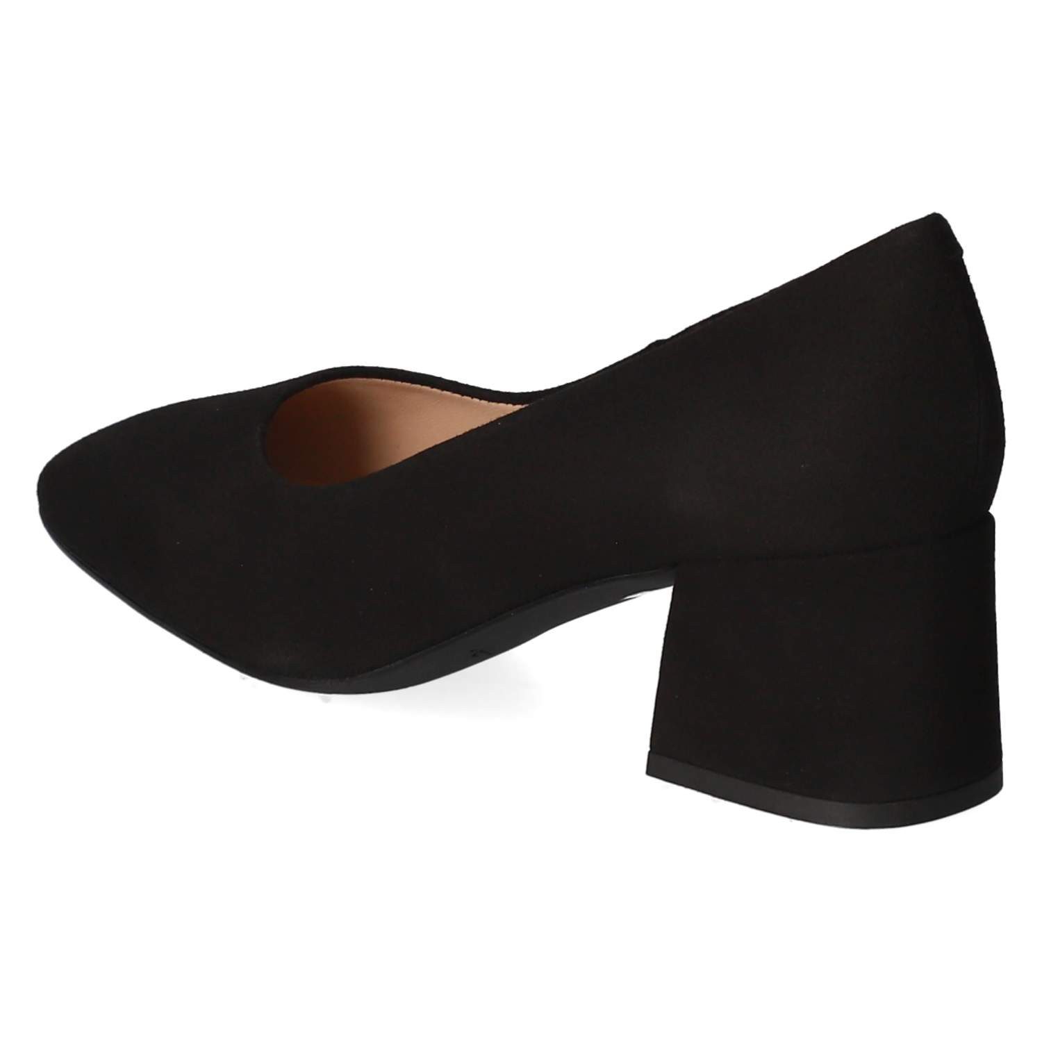 Unisa Unisa LOWE_FS26_KS_BLACK Damen Rauleder black Keilpumps