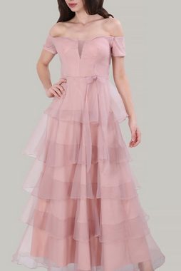 Modabout Abendkleid Langes Maxikleid Sommerkleid für Damen - NELB0572D5145PDR (1-tlg)