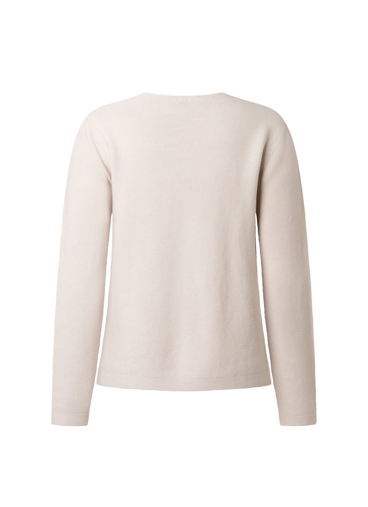 MAERZ Muenchen Wollpullover Pullover V-Ausschnitt 1/1 Arm French Oak