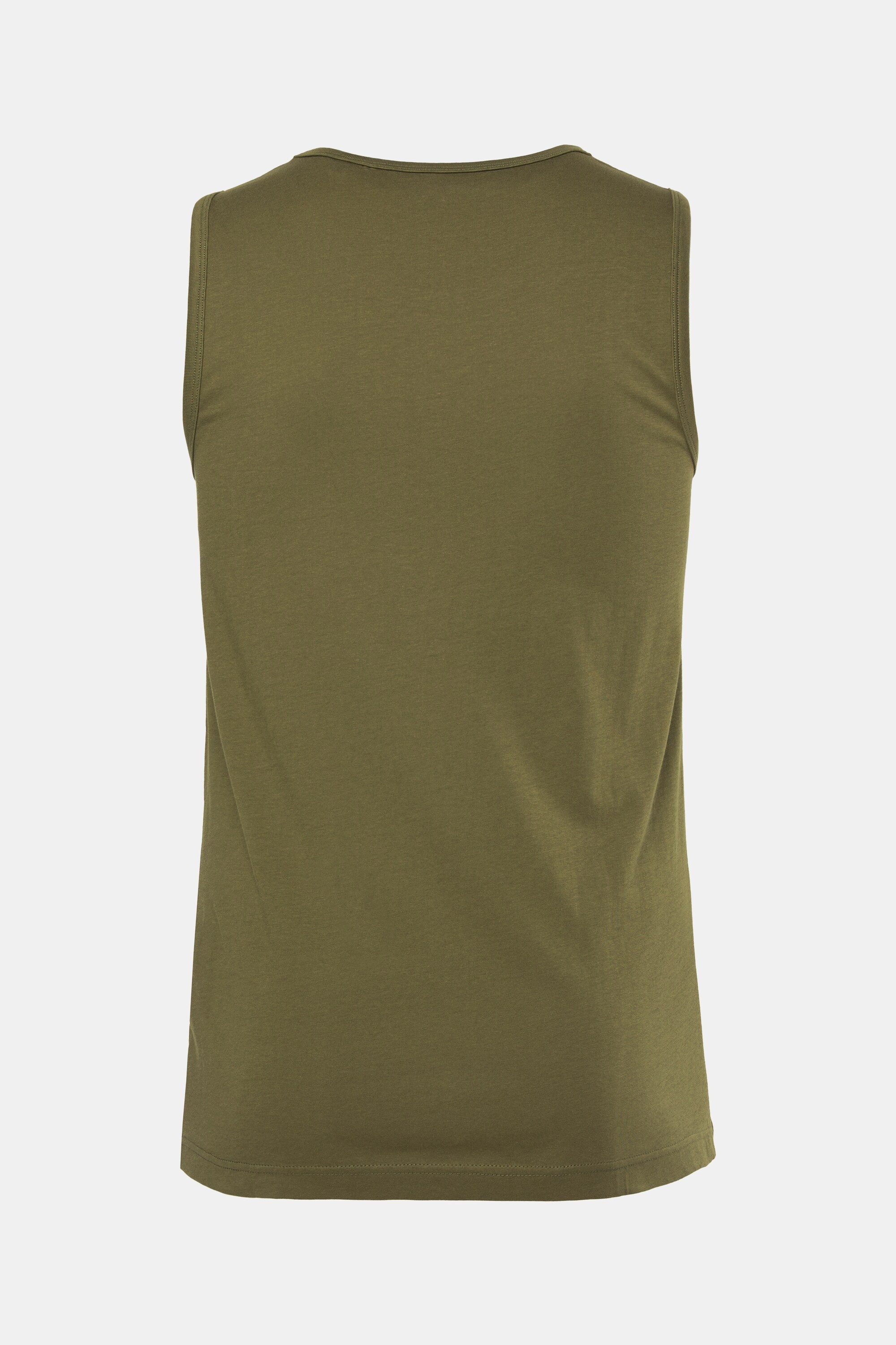 Men Plus T-Shirt Tanktop Unterhemd Print Rundhals
