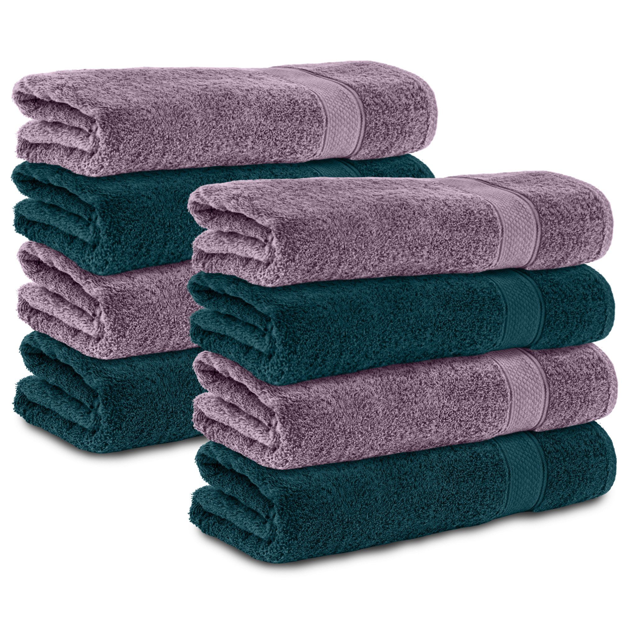 Komfortec Badetücher 100% Baumwolle, 470 g/m², günstig online kaufen