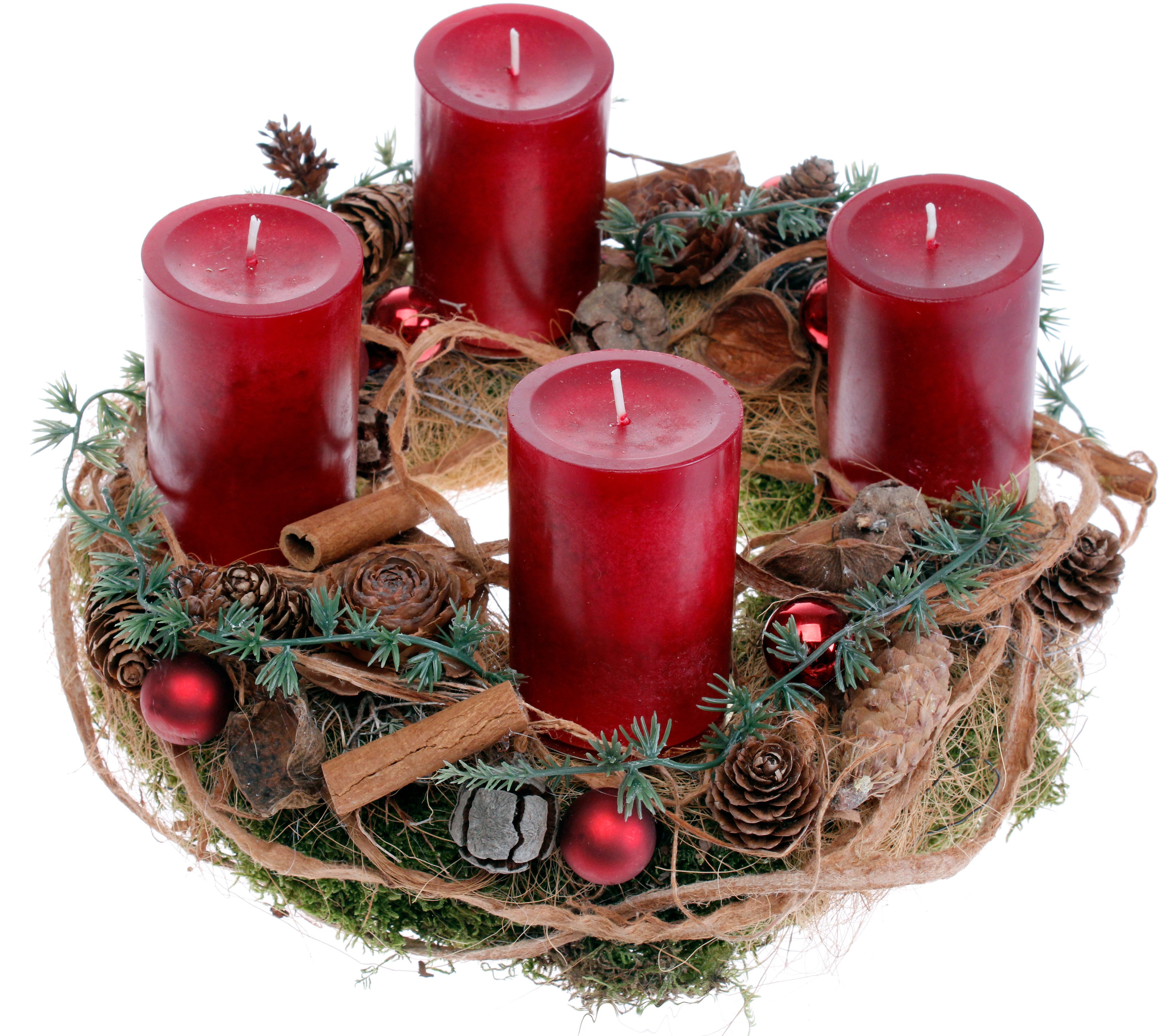 CreaFlor Home Dekokranz Natur, Durchmesser 30 cm günstig online kaufen