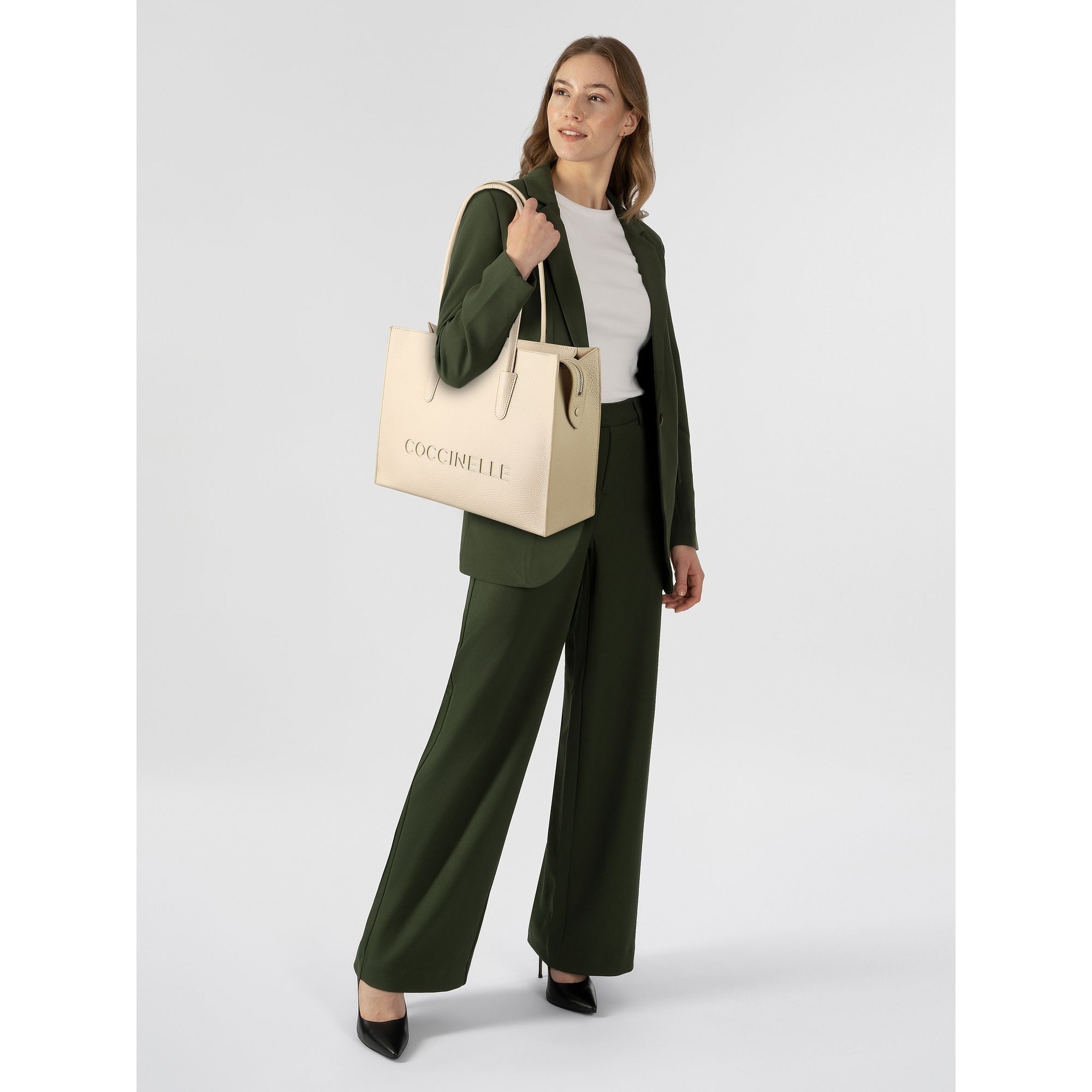 COCCINELLE Shopper Myrtha, Leder