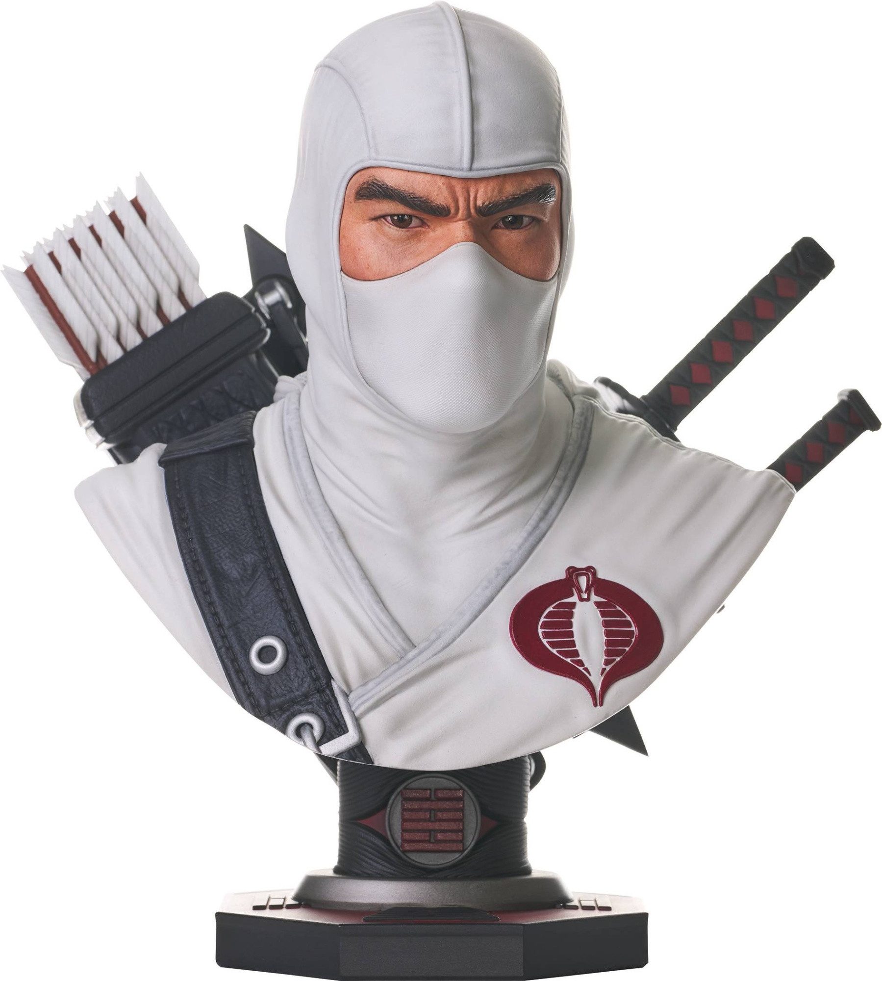 Diamond Select Actionfigur G.I. JOE LEGENDS IN 3D STORM SHADOW 1/2 SCALE BÜSTE