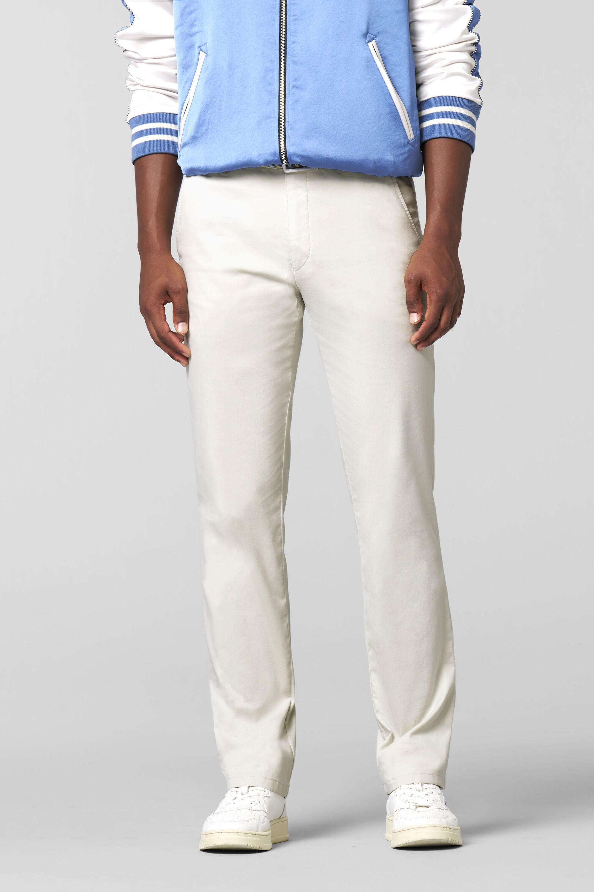 MEYER Chinos ROMA Art.1-5070 mit buntgewebtem günstig online kaufen