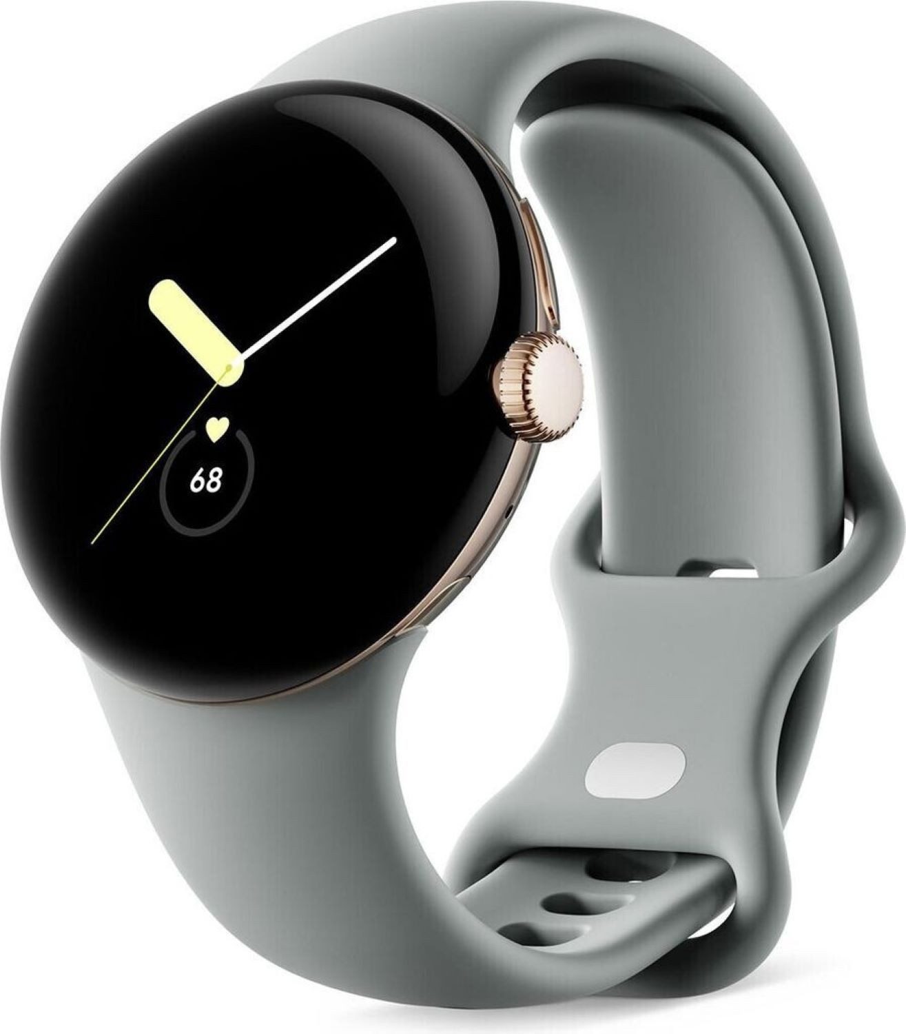 Google Pixel Watch Smartwatch (3,04 cm), Direkt vom Handgelenk aus Musik abspielen