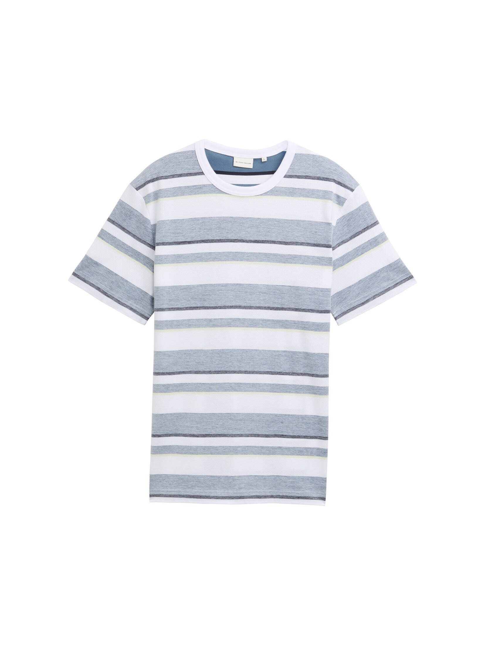TOM TAILOR T-Shirt T-Shirt im Streifenmuster günstig online kaufen