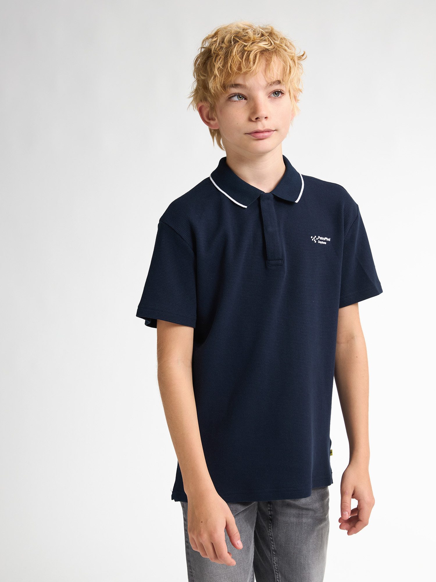 Petrol Industries Poloshirt Caribbean Klassisches Poloshirt