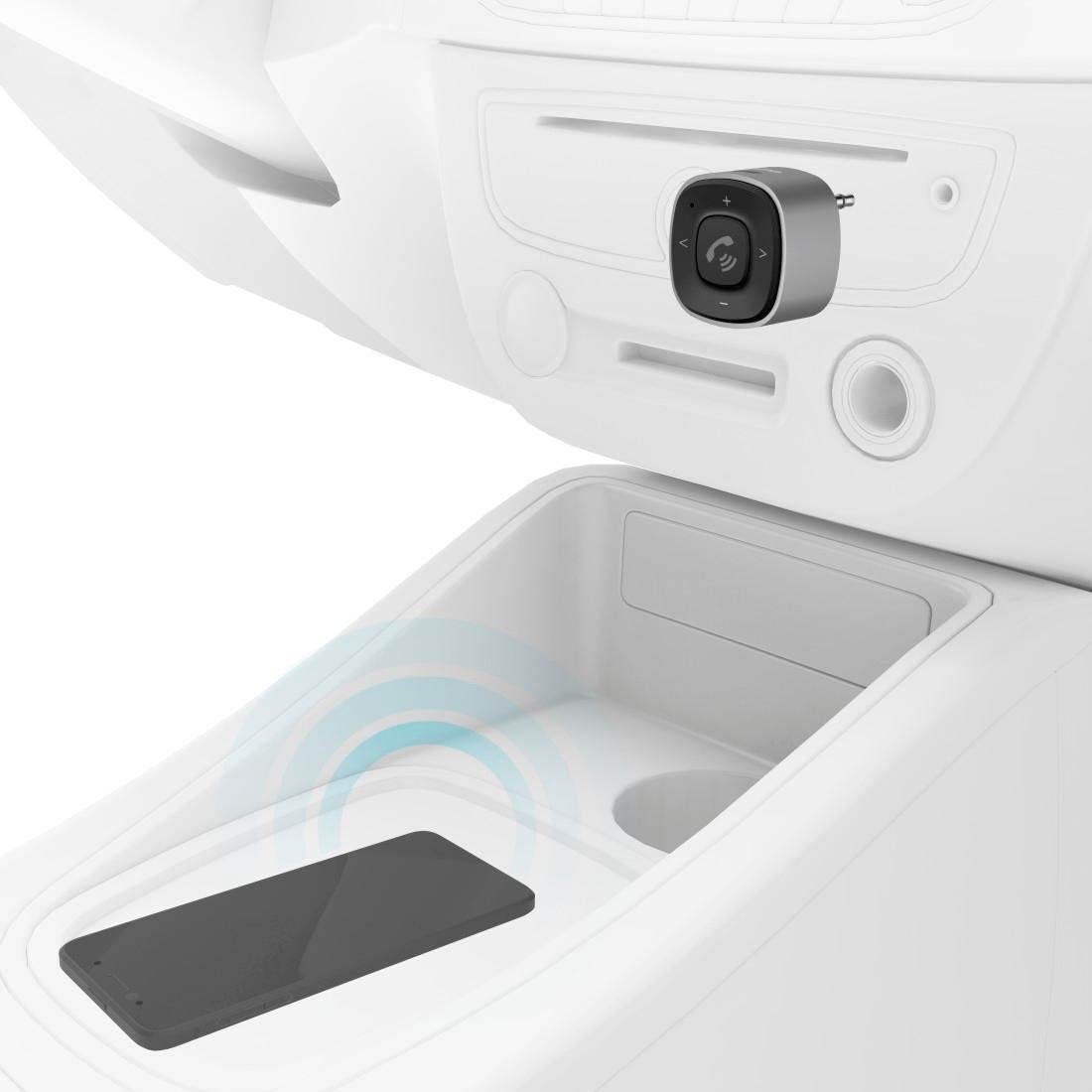 Hama Bluetooth®-Receiver für Kfz, 3,5-mm-Stecker u. Ladegerät Bluetooth-Adapter