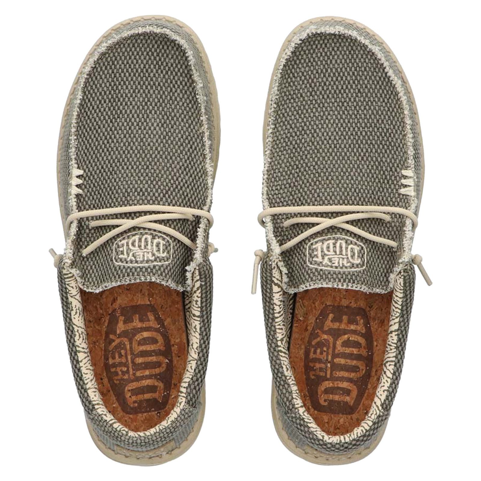 Hey Dude Wally Braided Slip-On Sneaker mit Ziernähten