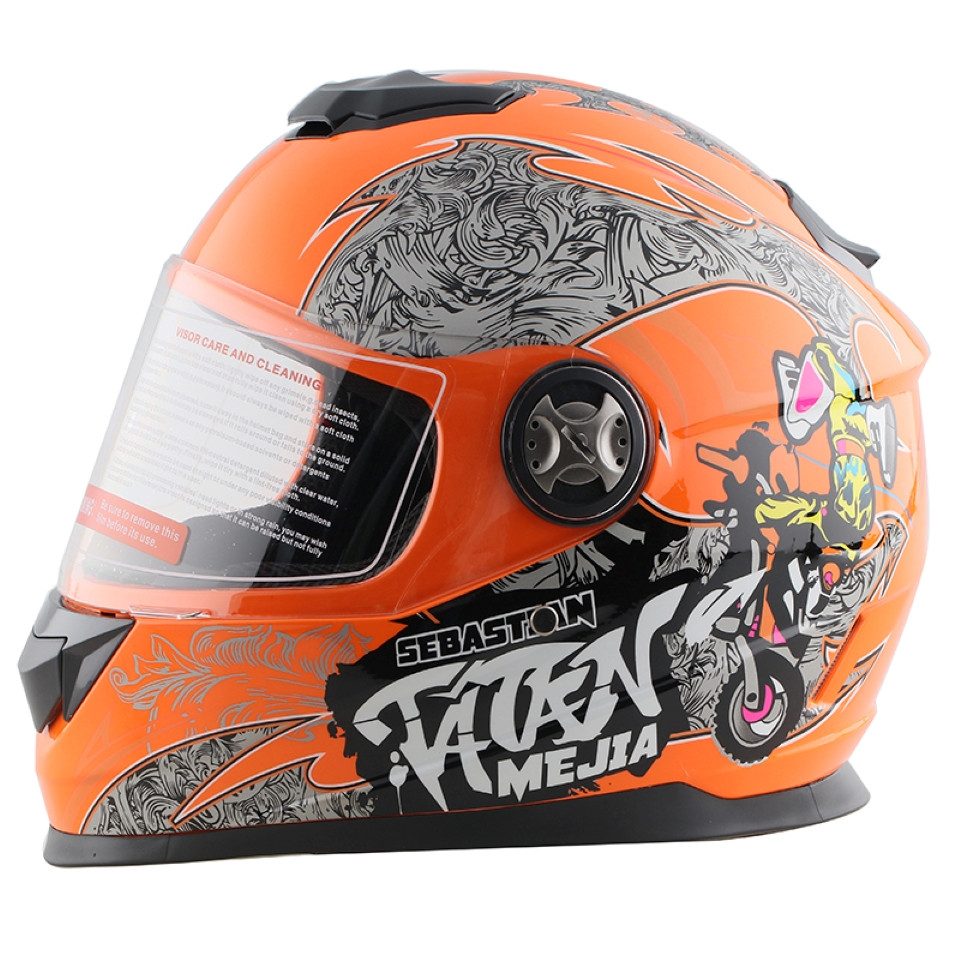 FunSport-Factory Motocrosshelm Mejia Kinder Integralhelm Motocross Helm Kinder Motorradhelm Offroad