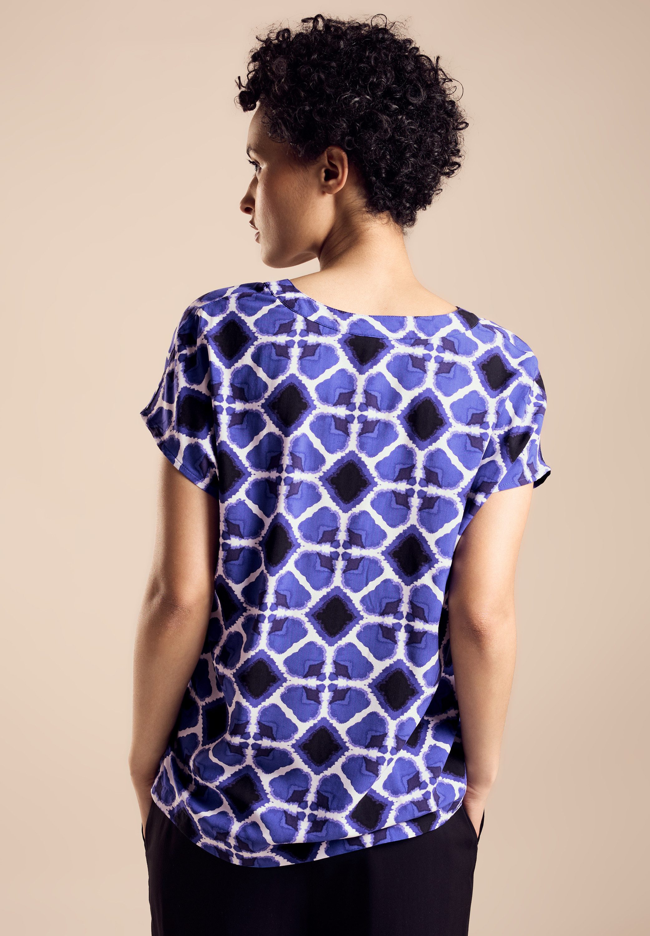 STREET ONE Blusentop mit All-Over Print