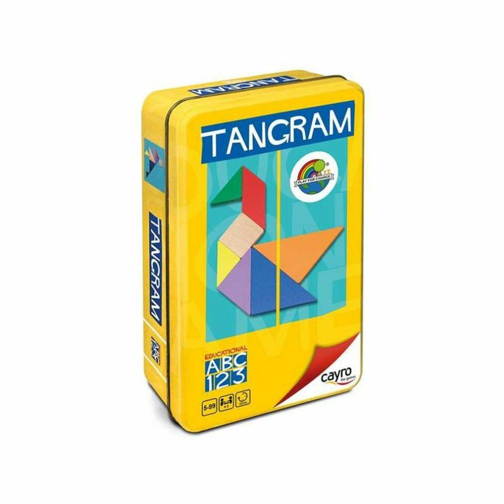 Cayro Puzzle Tischspiel Tangram, Puzzleteile