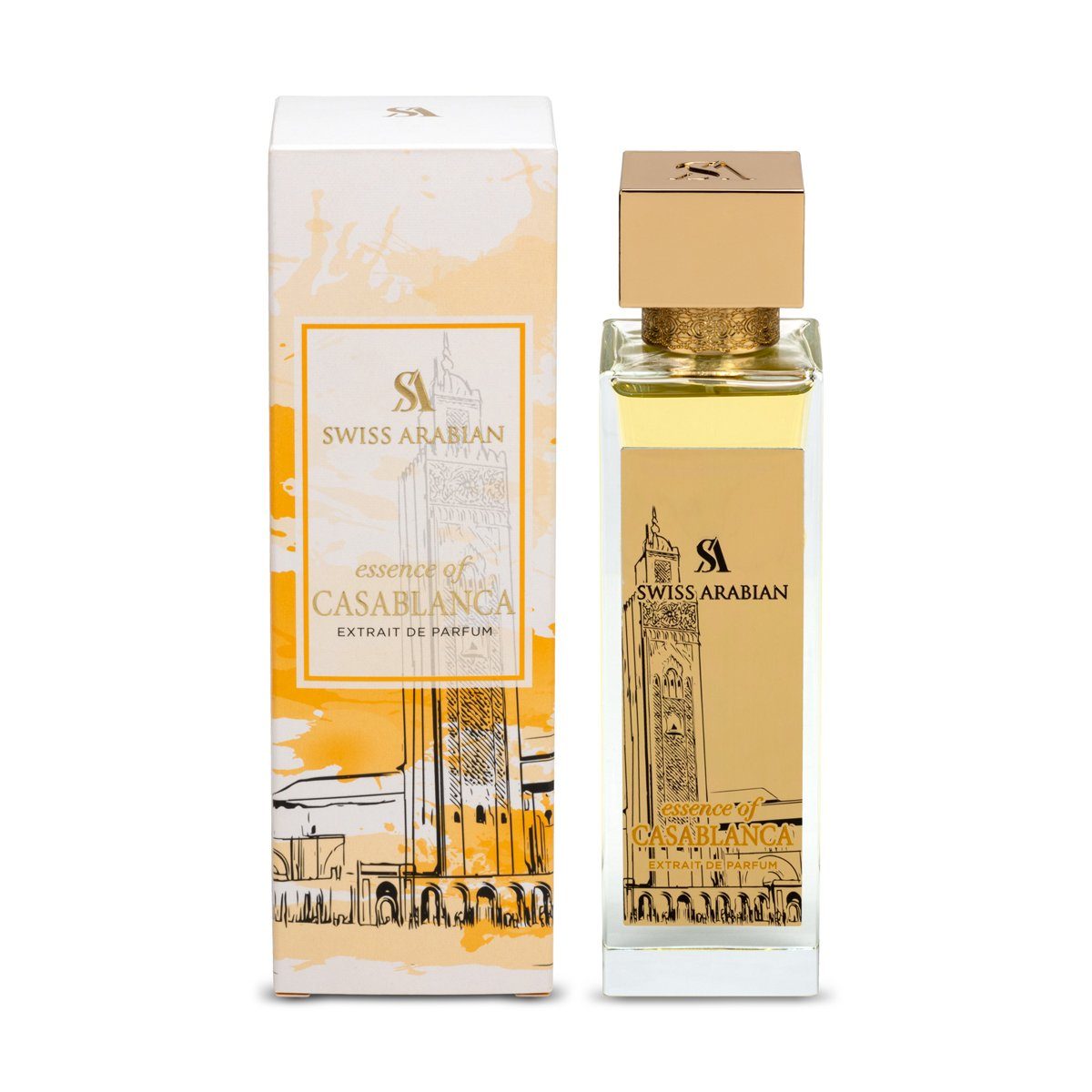 Swiss Arabian Eau de Parfum Swiss Arabian Essence of Casablanca Extrait De Parfum 100ml Unisex