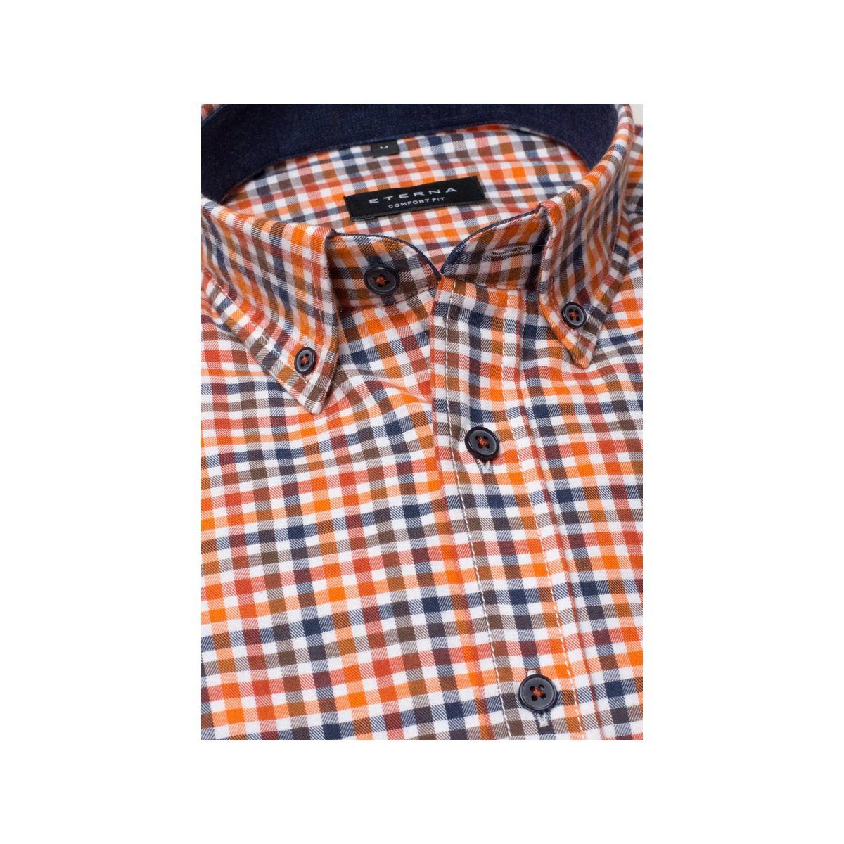 orange Eterna Langarmhemd (1-tlg)