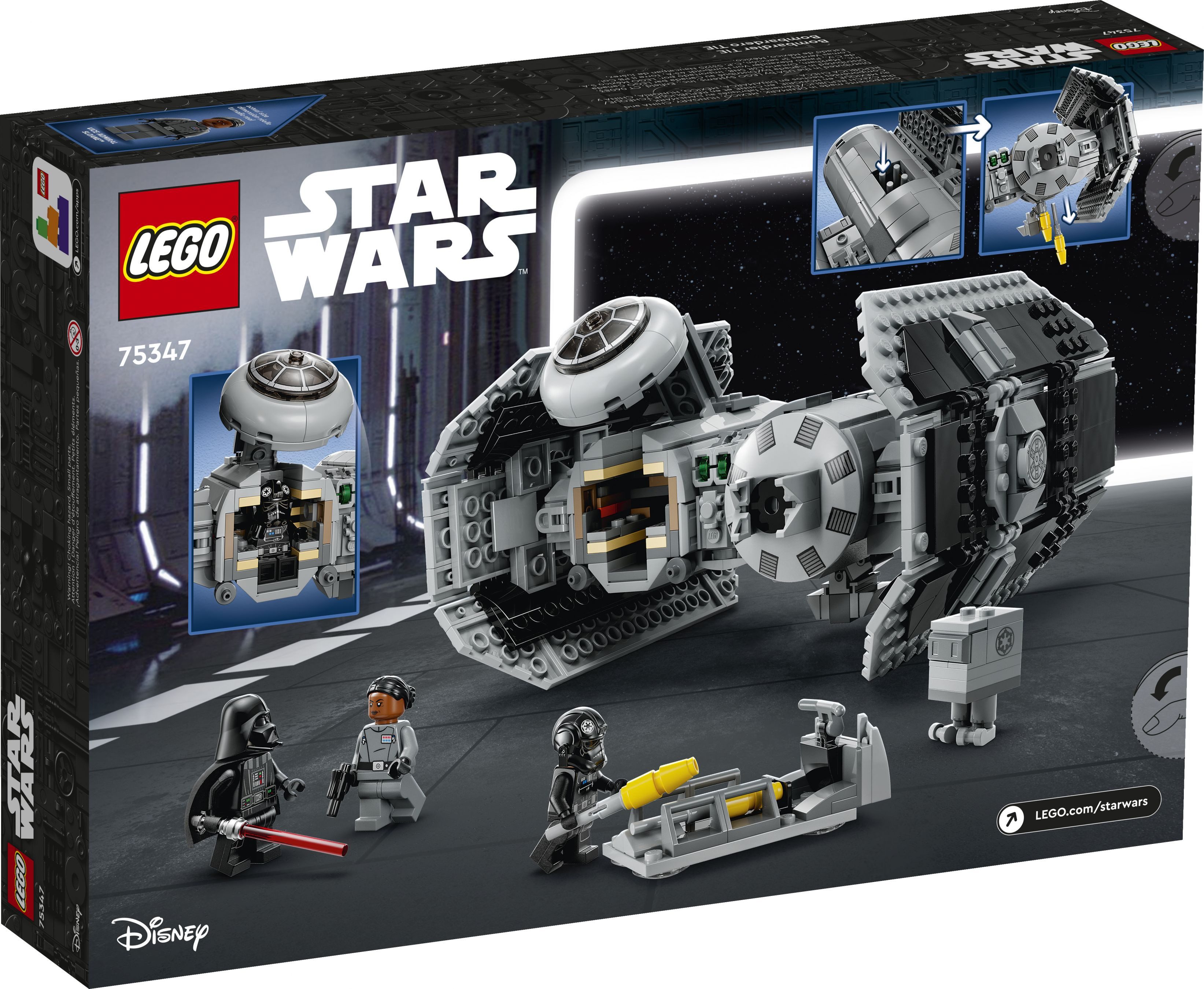 LEGO® LEGO® Star Wars™ 75347 TIE Bomber™ Konstruktionsspielsteine, (625 St)