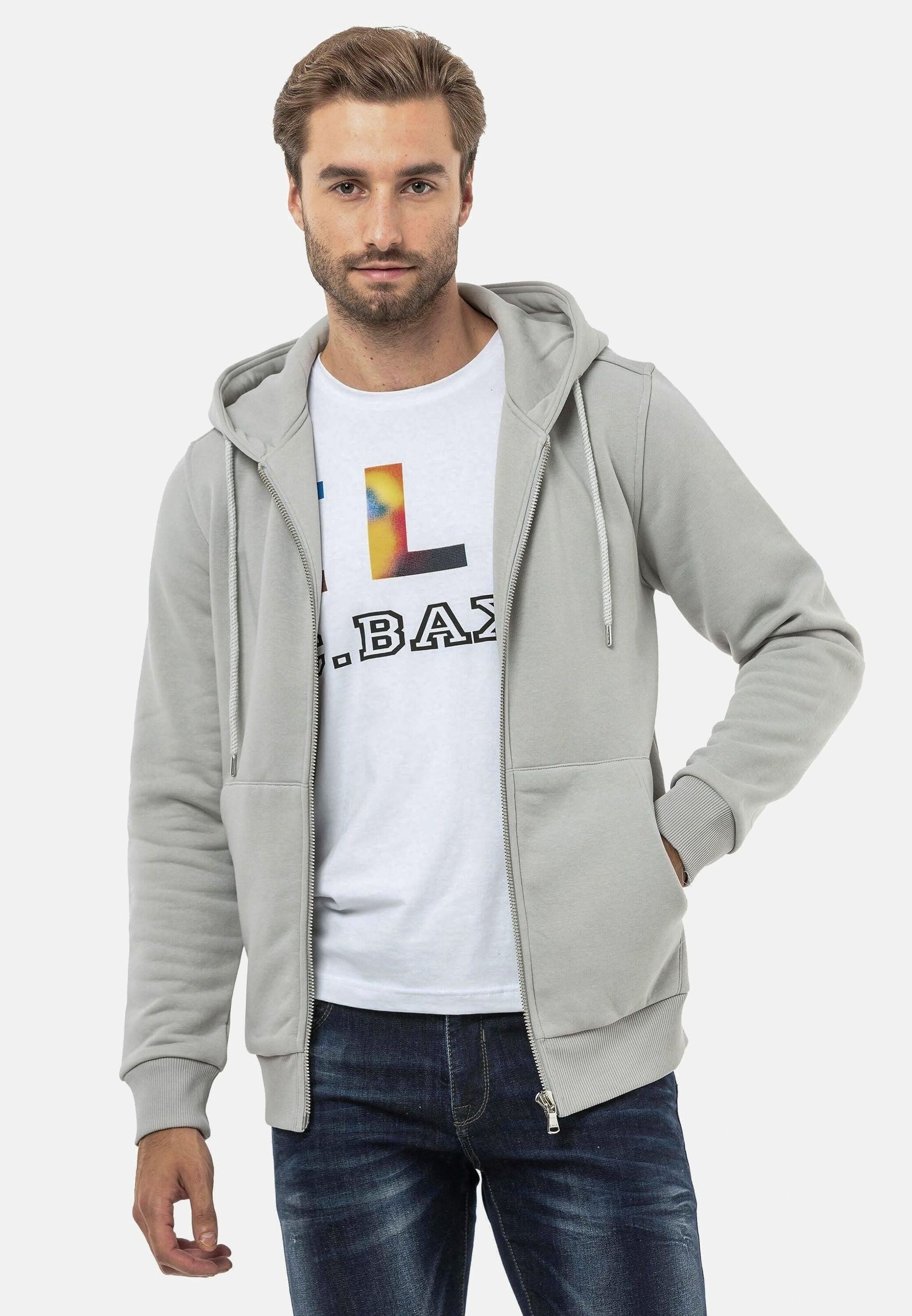 Cipo & Baxx Sweatjacke Jacken (1-tlg) mit Kapuze, CL556 günstig online kaufen