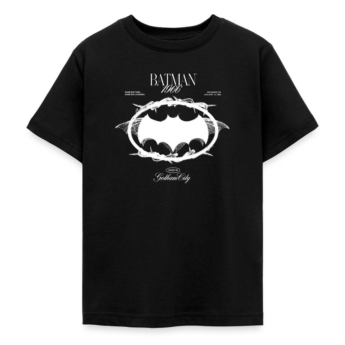 T-Shirt Batman Logo 1966 Made In Gotham City Teenager T-Shirt