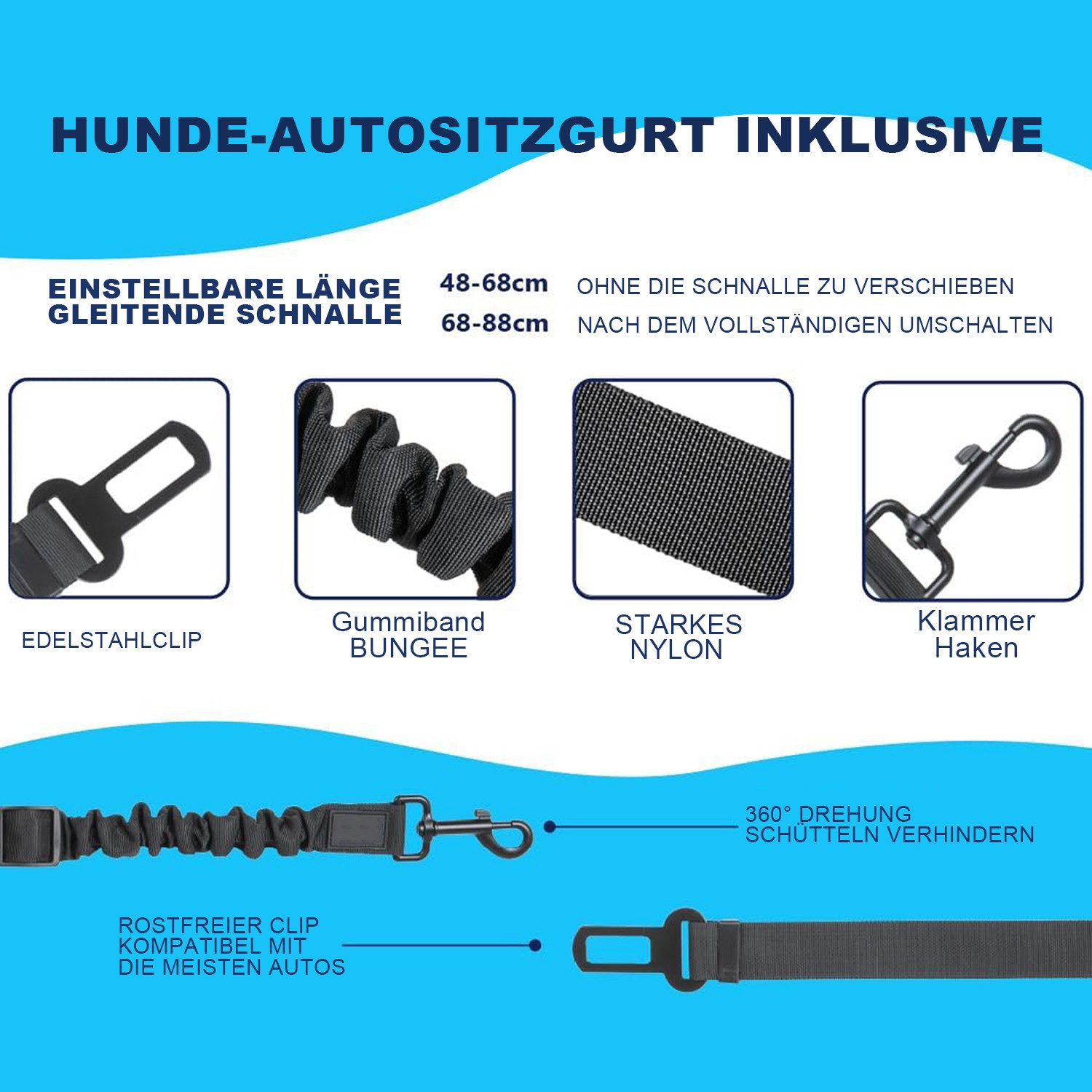 STILVORA Hunde-Autositz Hundedecke Auto für Hunde,Tierdecke Hundematte mit günstig online kaufen