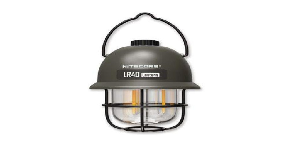 Hohe Qualität Nitecore Laterne Campinglampe Nitecore LR40 Oliv