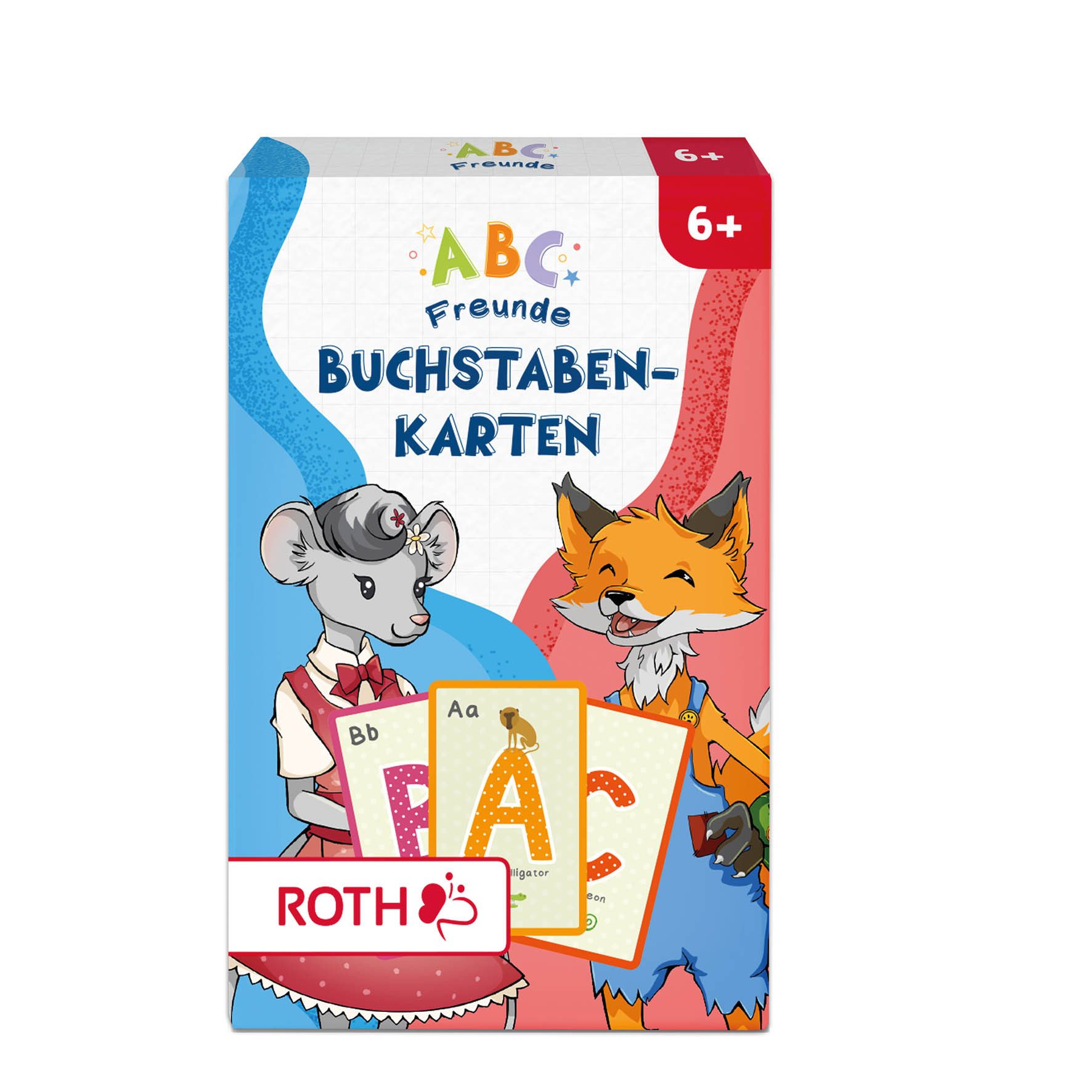 Roth Schultüte Lernkarten "ABC Freunde" Buchstaben, Verschluss