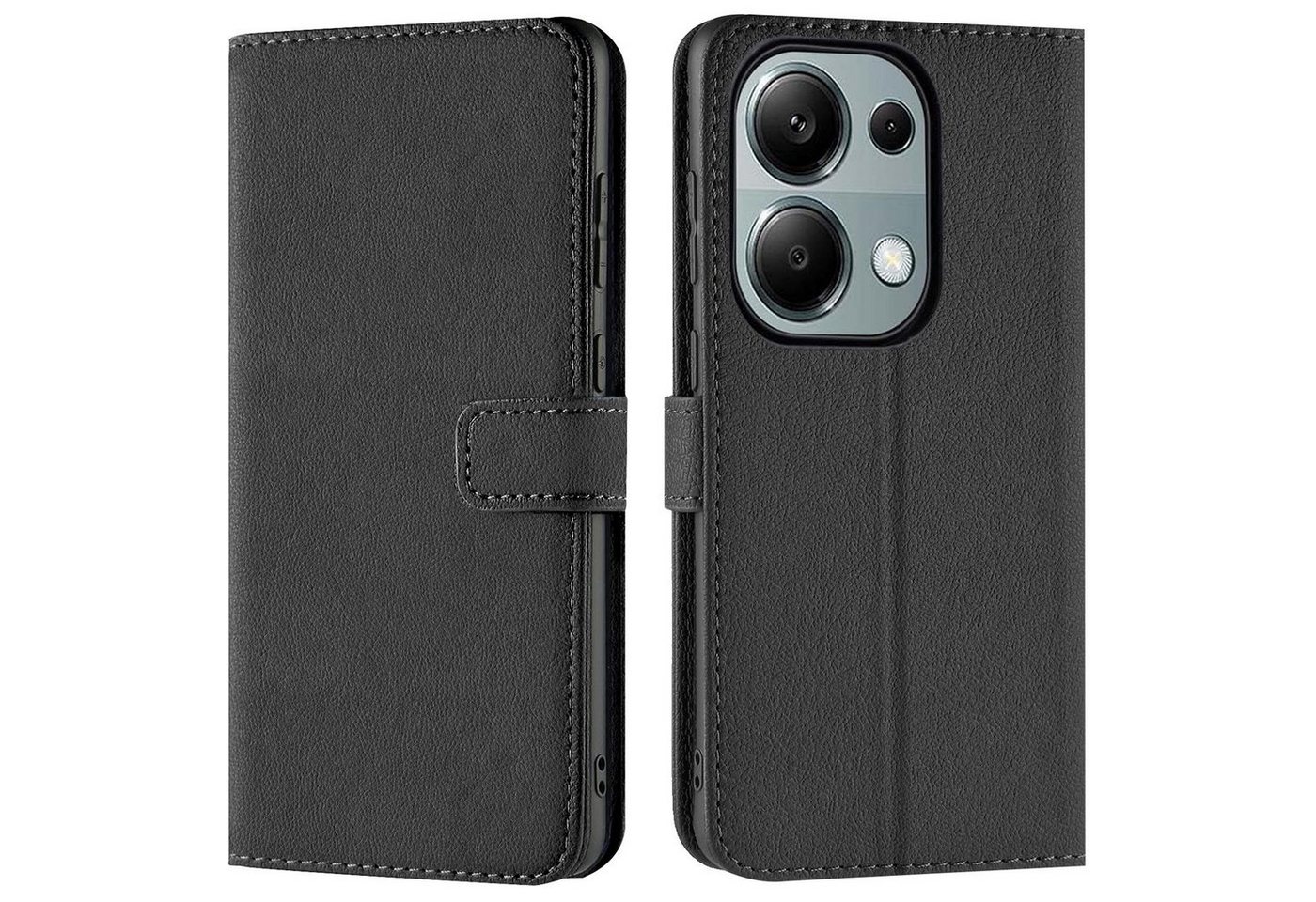 CoolGadget Handyhülle Wallet Klapp Tasche Book Case für Xiaomi Redmi Note 13 Pro 4G 6,67 Zoll, Hülle Klapphülle Flip Cover Etui Schutzhülle