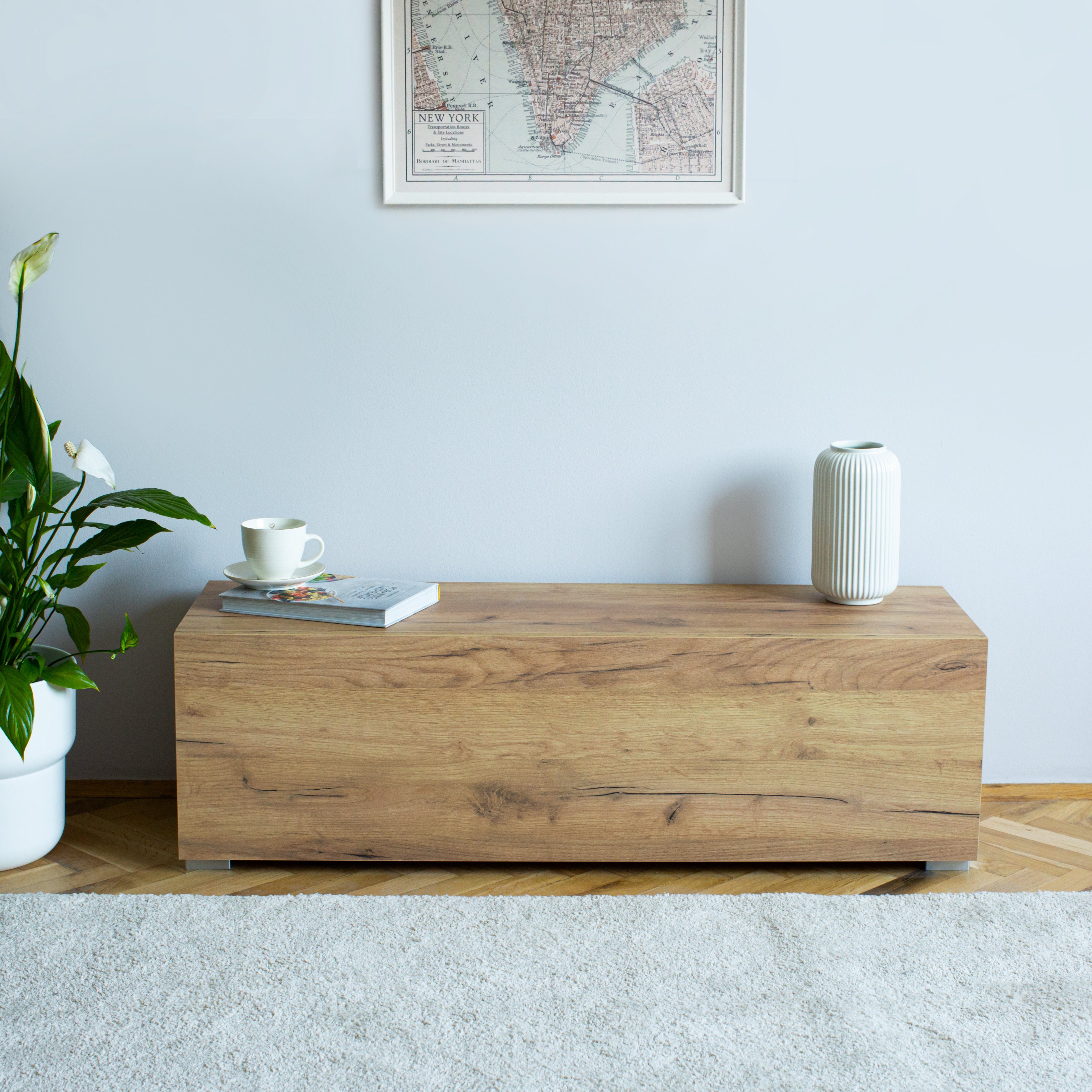 Platan Room Lowboard, Fernsehschrank 105/140/160/210/280cm breit günstig online kaufen
