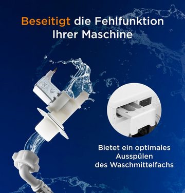 VIOKS Geräteventil Magnetventil 1-fach 180° 11,5mmØ, für Waschmaschine
