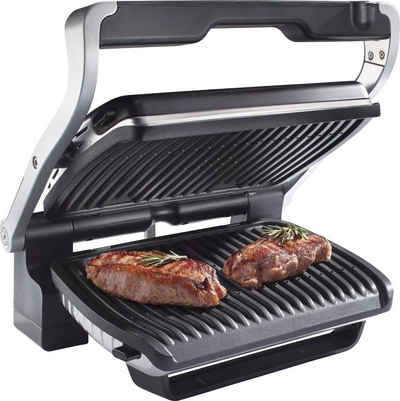 Tefal Kontaktgrill Optigrill GC705D, 2000 W, 6 Programme; passt Temperatur und Grillzyklus ans Grillgut an