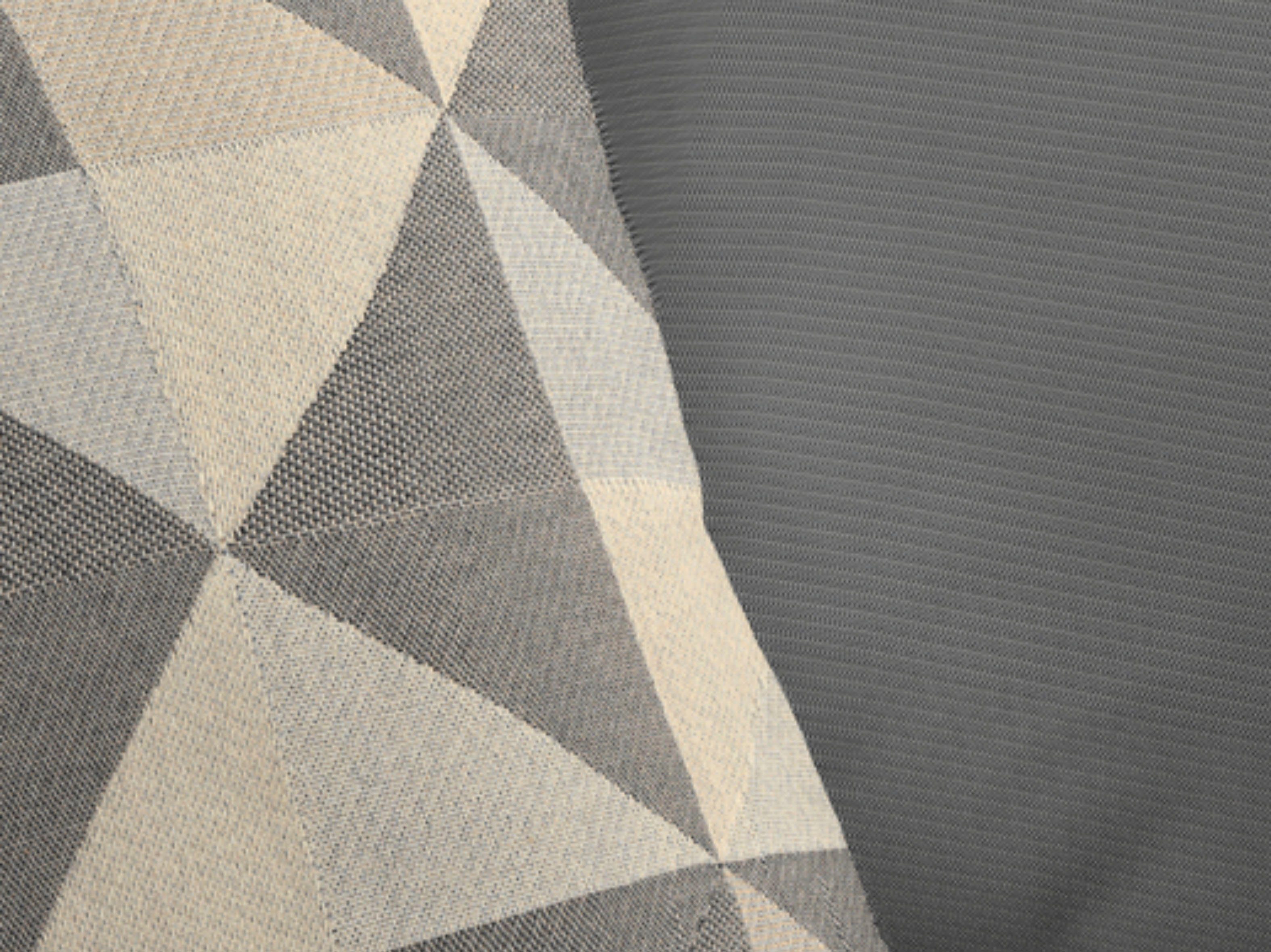 Adam Dekokissen Bio Bel, Reißverschluss, gemustert, Wendekissenhülle ohne Füllung, 1 Stück