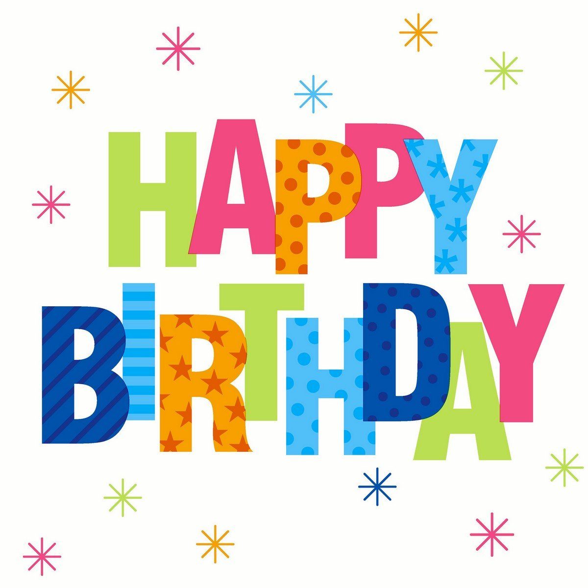 HOME FASHION Papierserviette 20 Серветки Birthday Stars 33x33cm, (20 St)